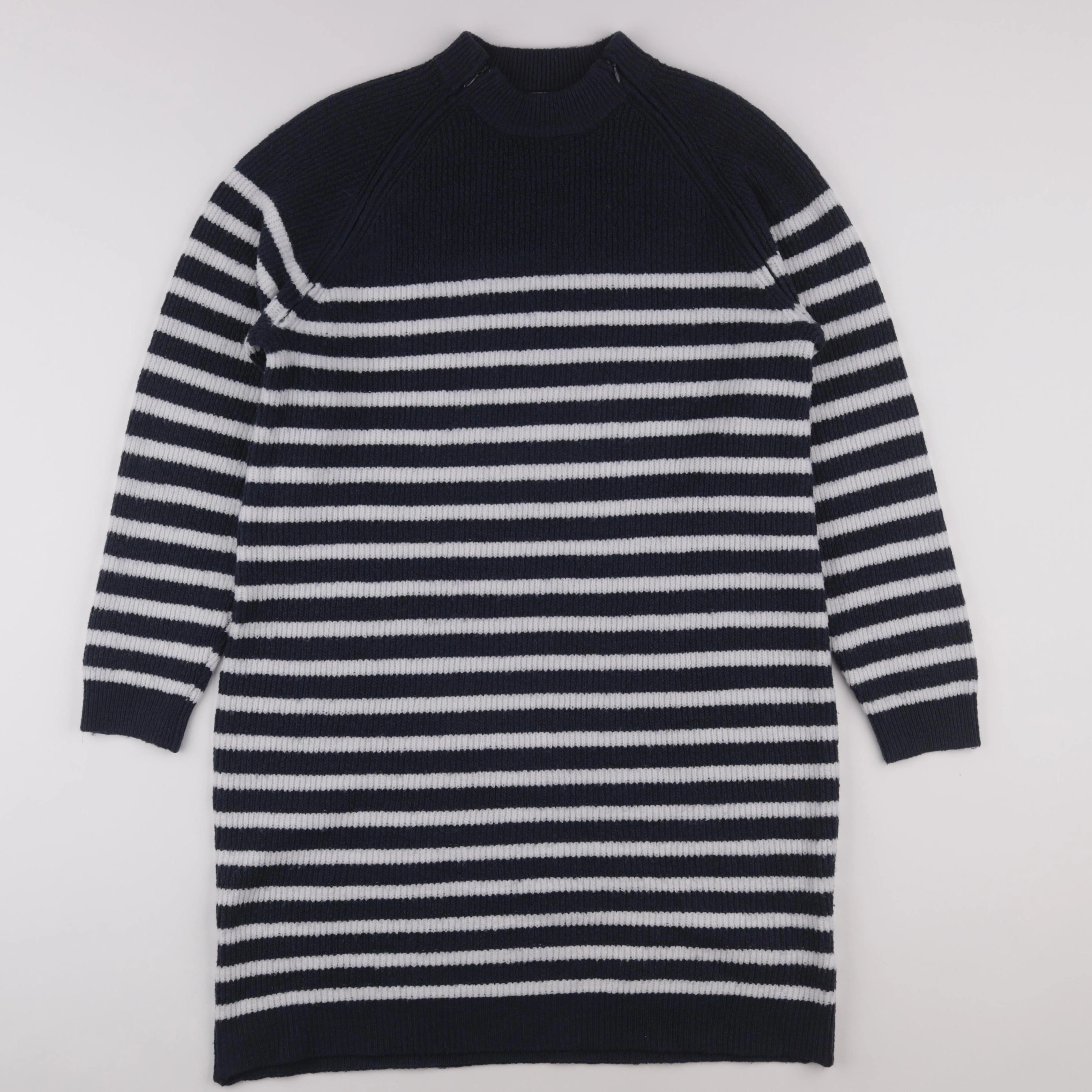 Vertbaudet - robe grossesse, allaitement blanc, bleu - 42 à 44
