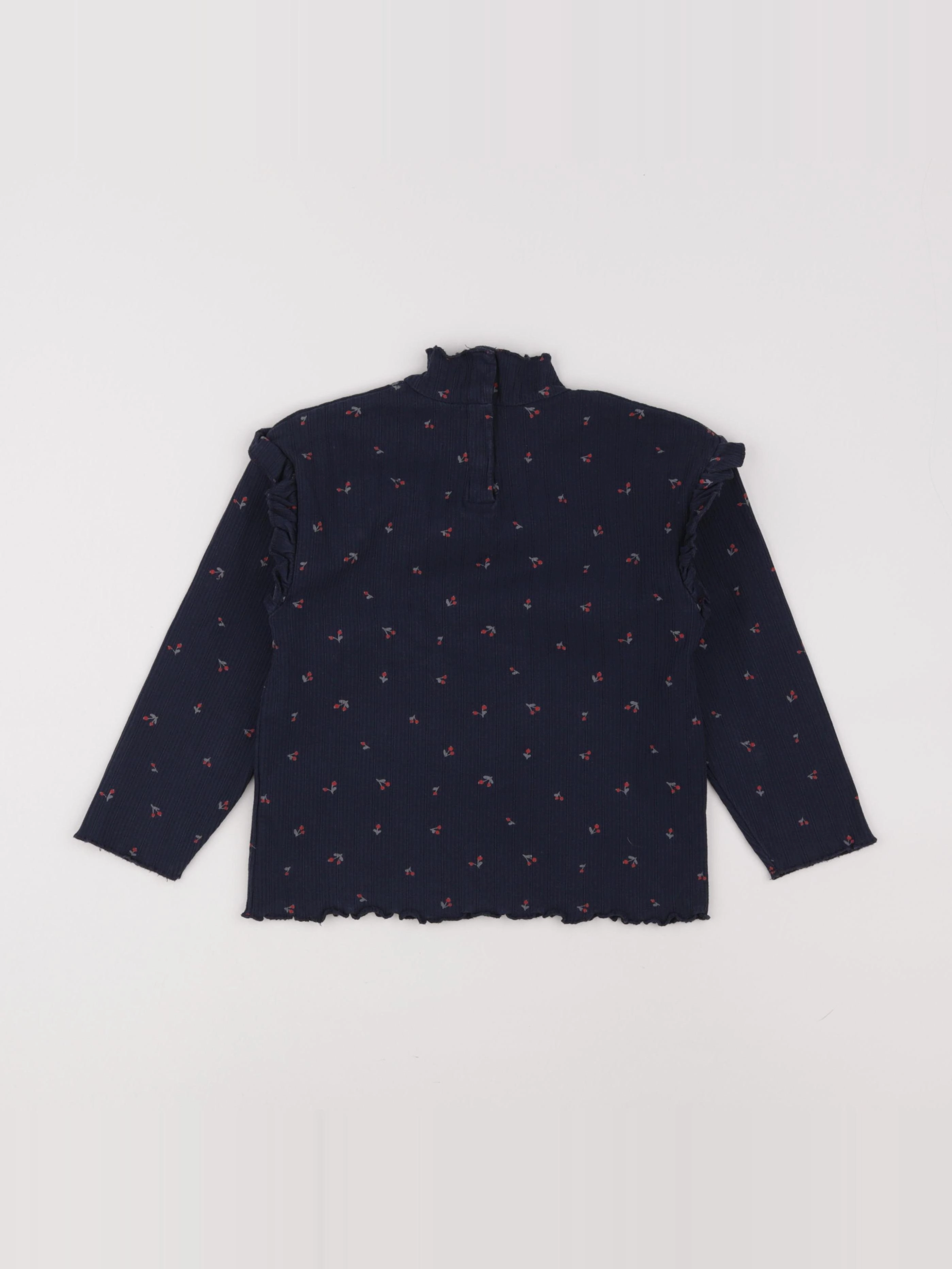 Vertbaudet - tee-shirt bleu - 6 ans
