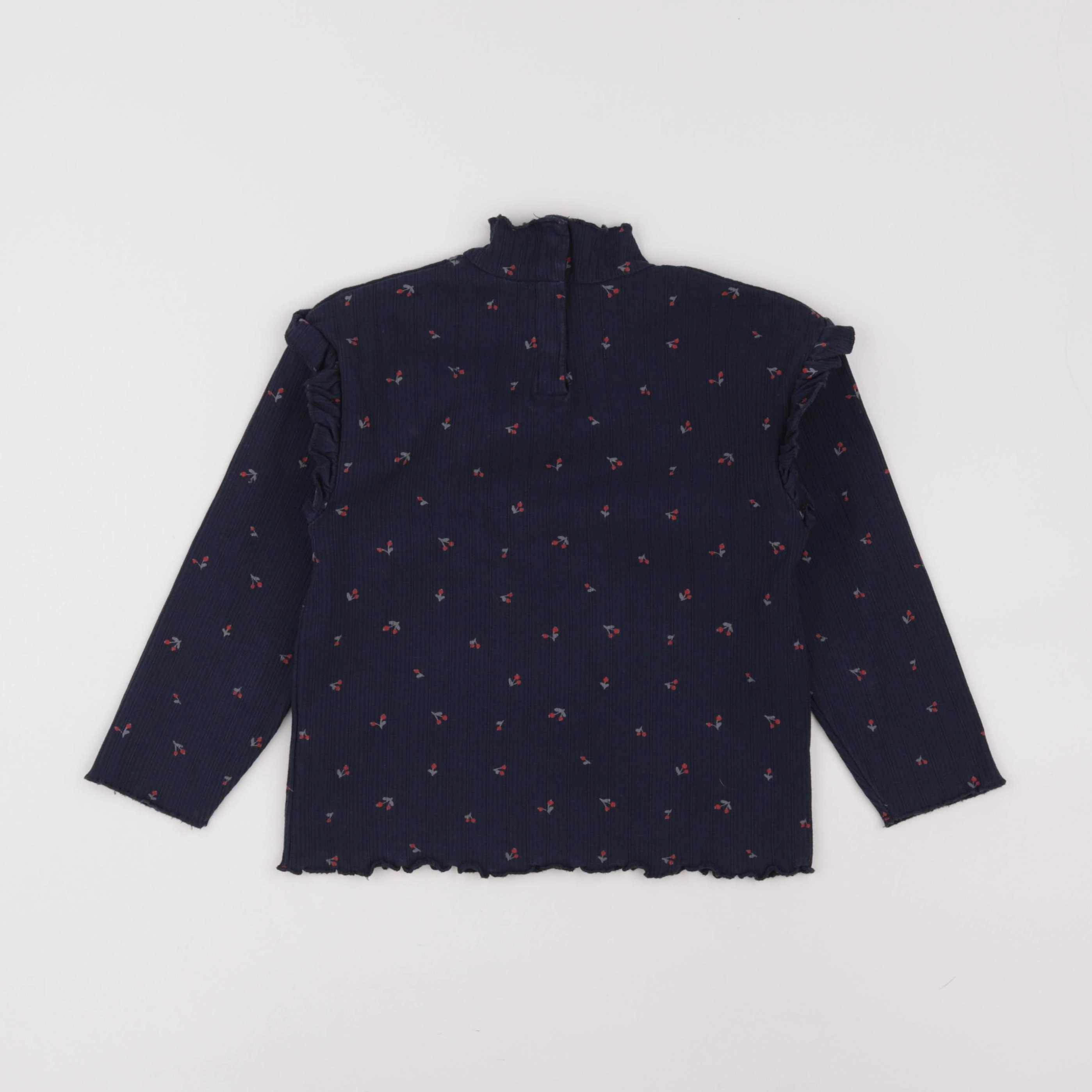 Vertbaudet - tee-shirt bleu - 6 ans