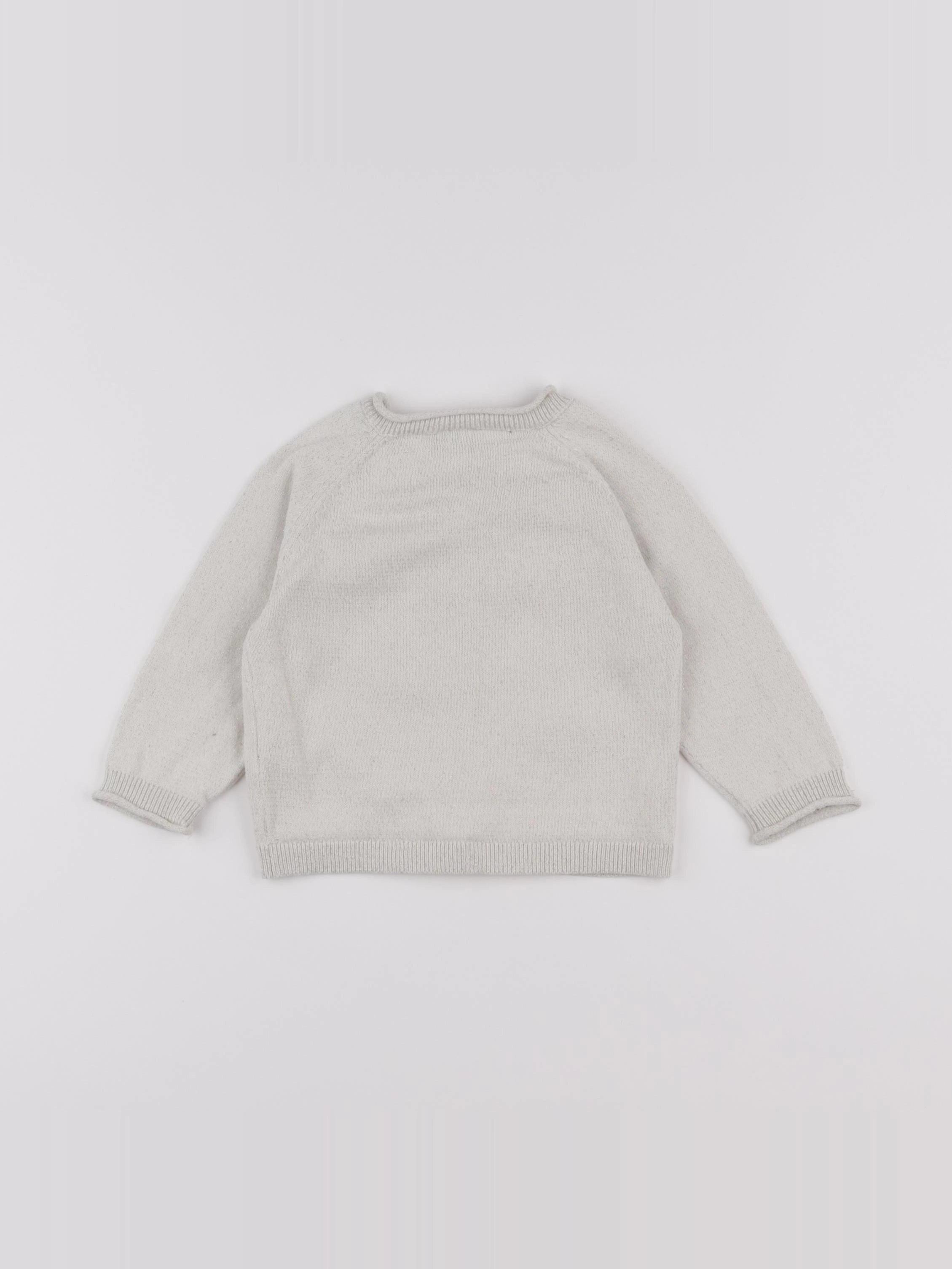 Tape à l'oeil - gilet beige, or - 12 mois