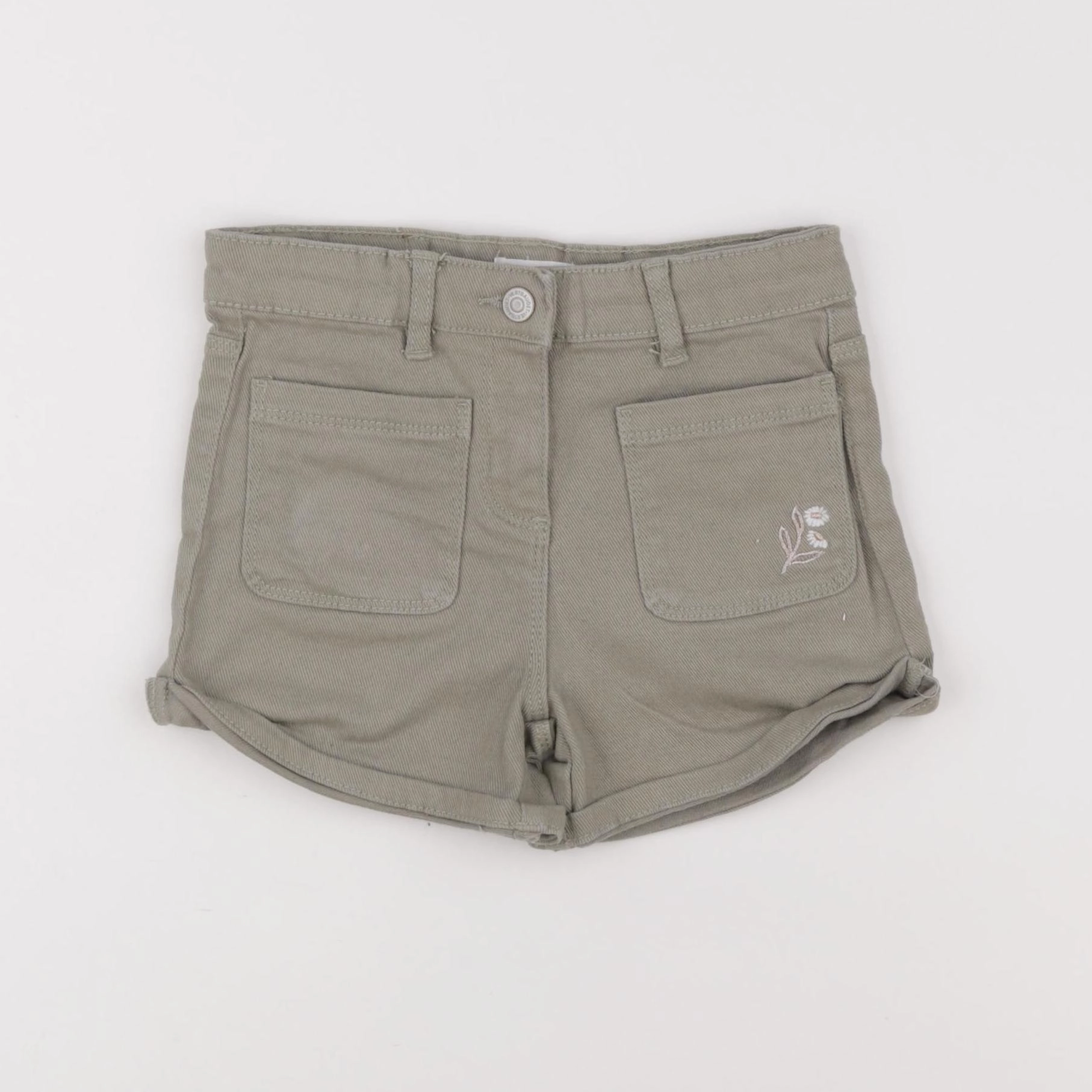Vertbaudet - short vert - 6 ans