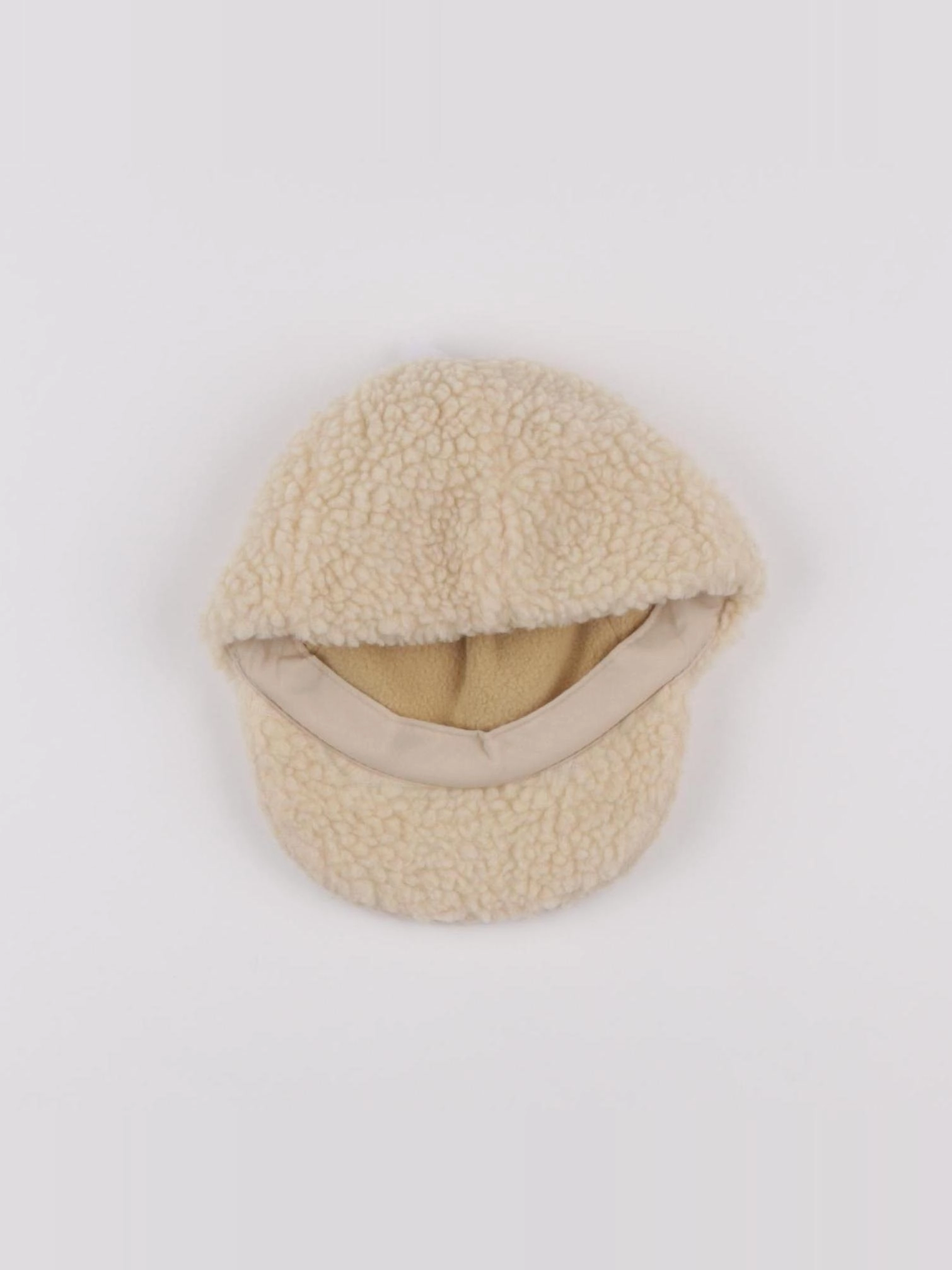 Vertbaudet - casquette beige - 12/18 mois