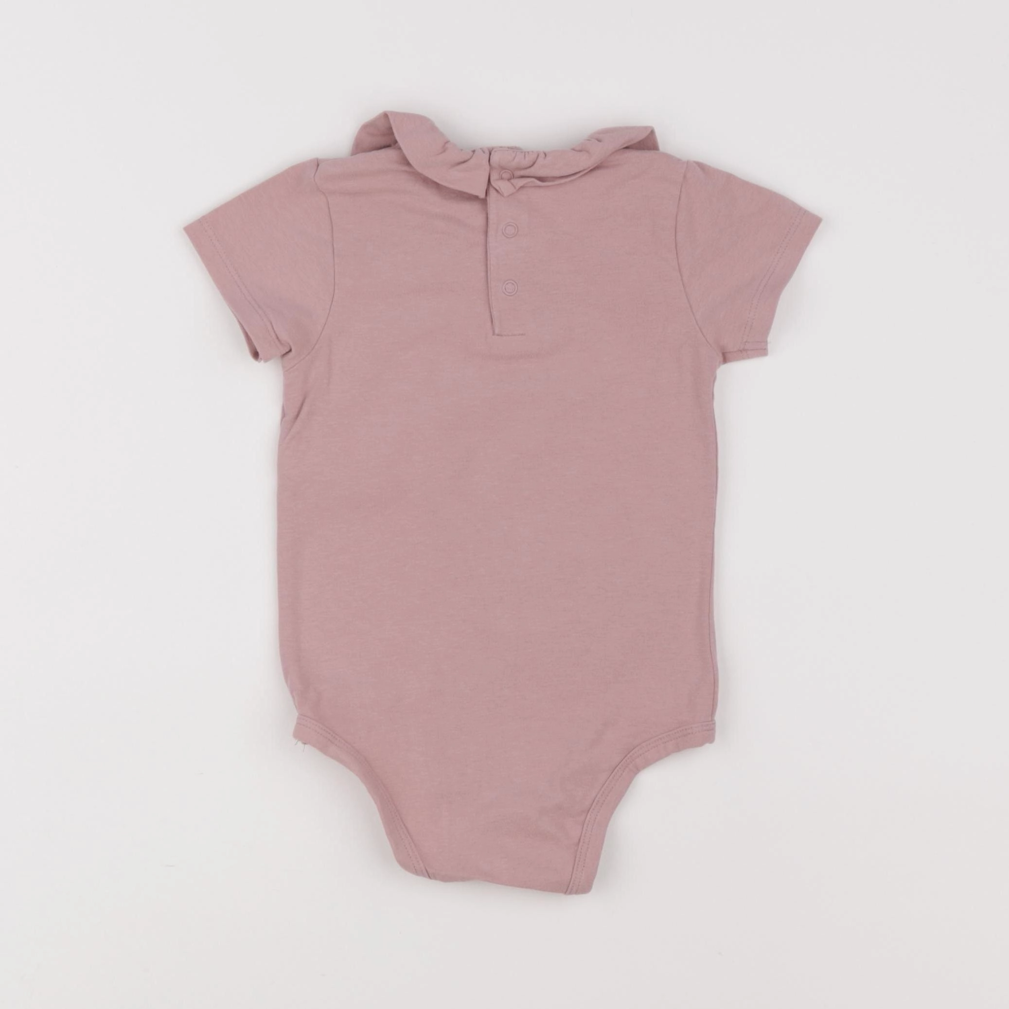 Vertbaudet - body rose - 9 mois