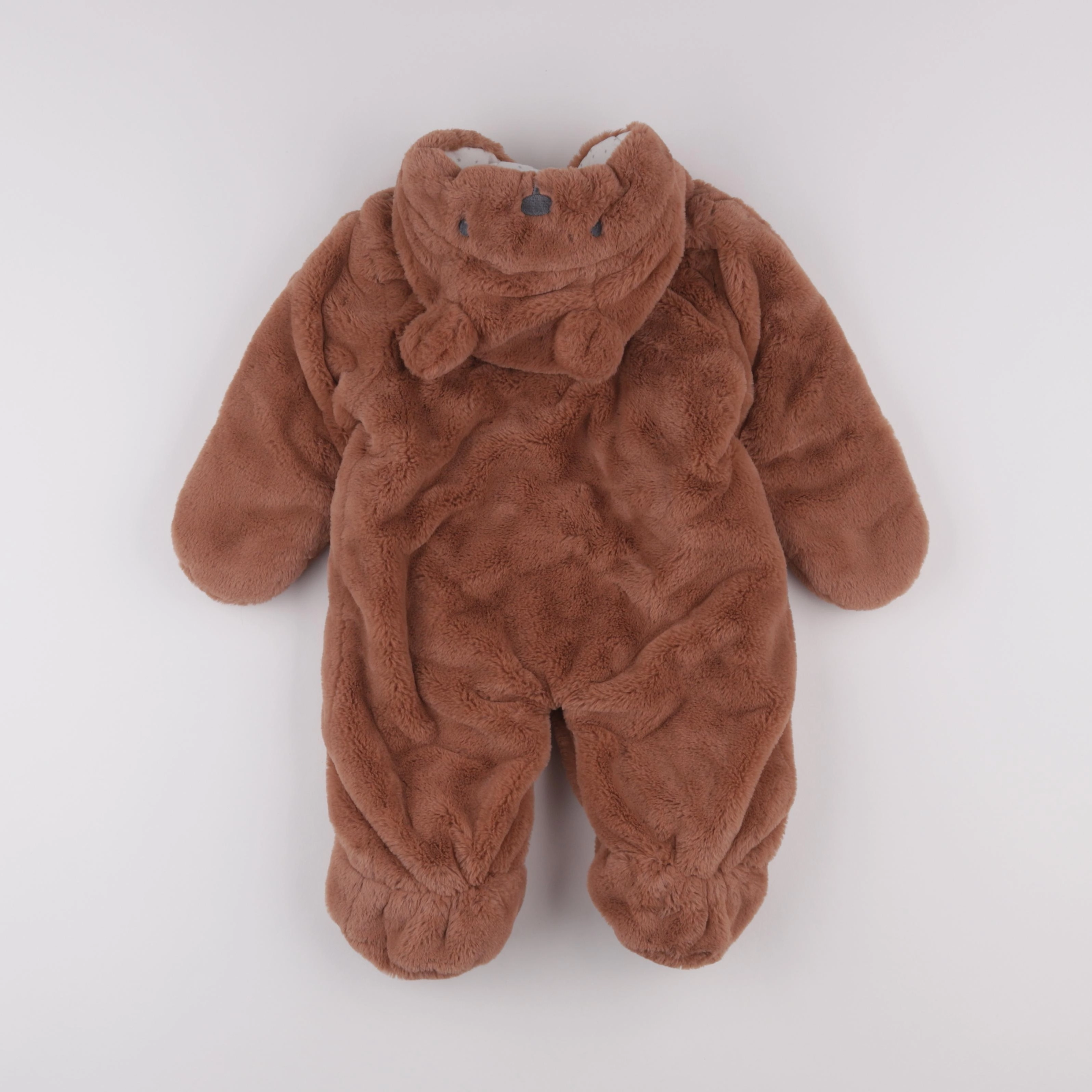 Vertbaudet - combi-pilote marron - 12 mois
