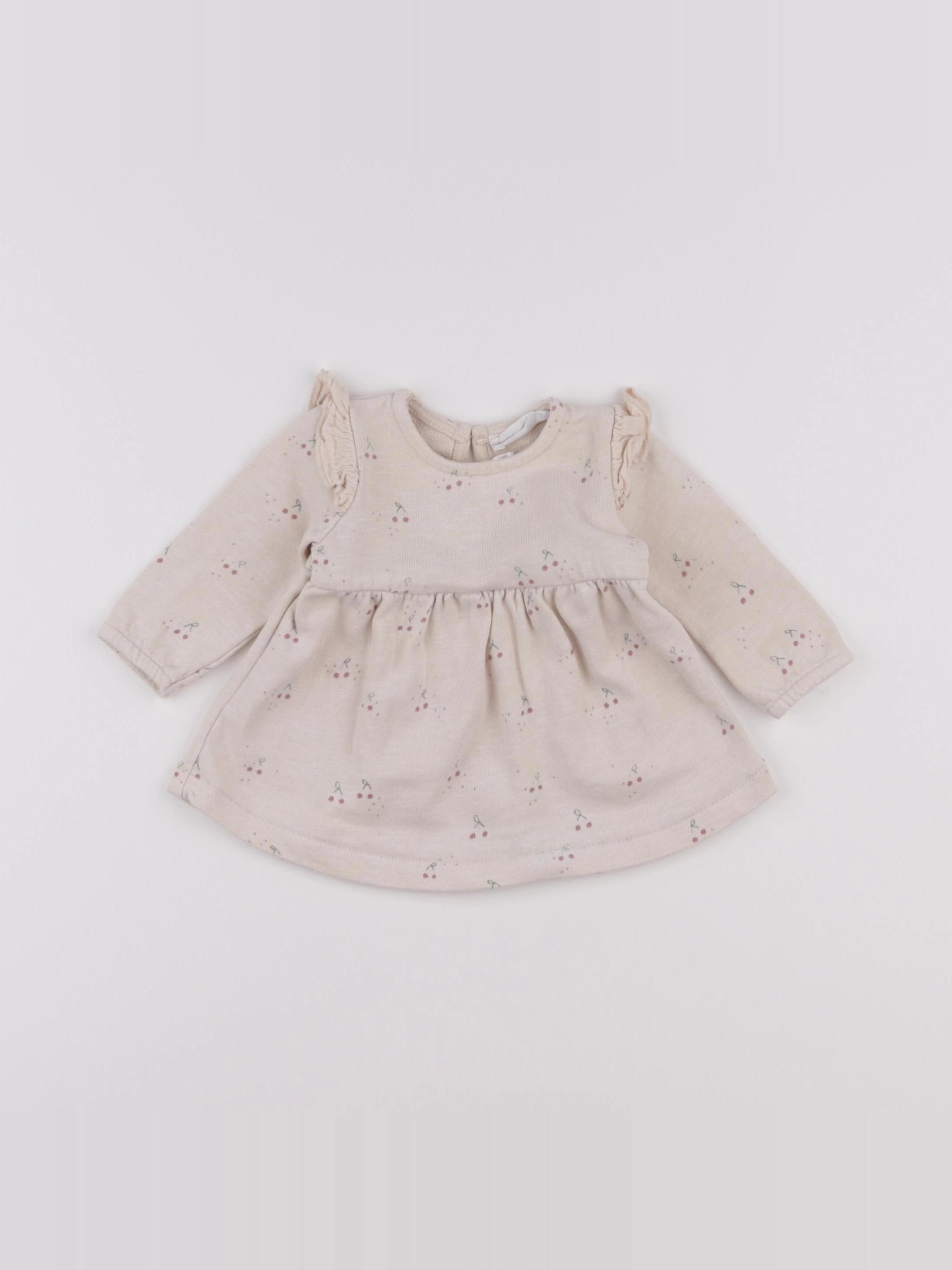 Zara - robe beige - 1/3 mois