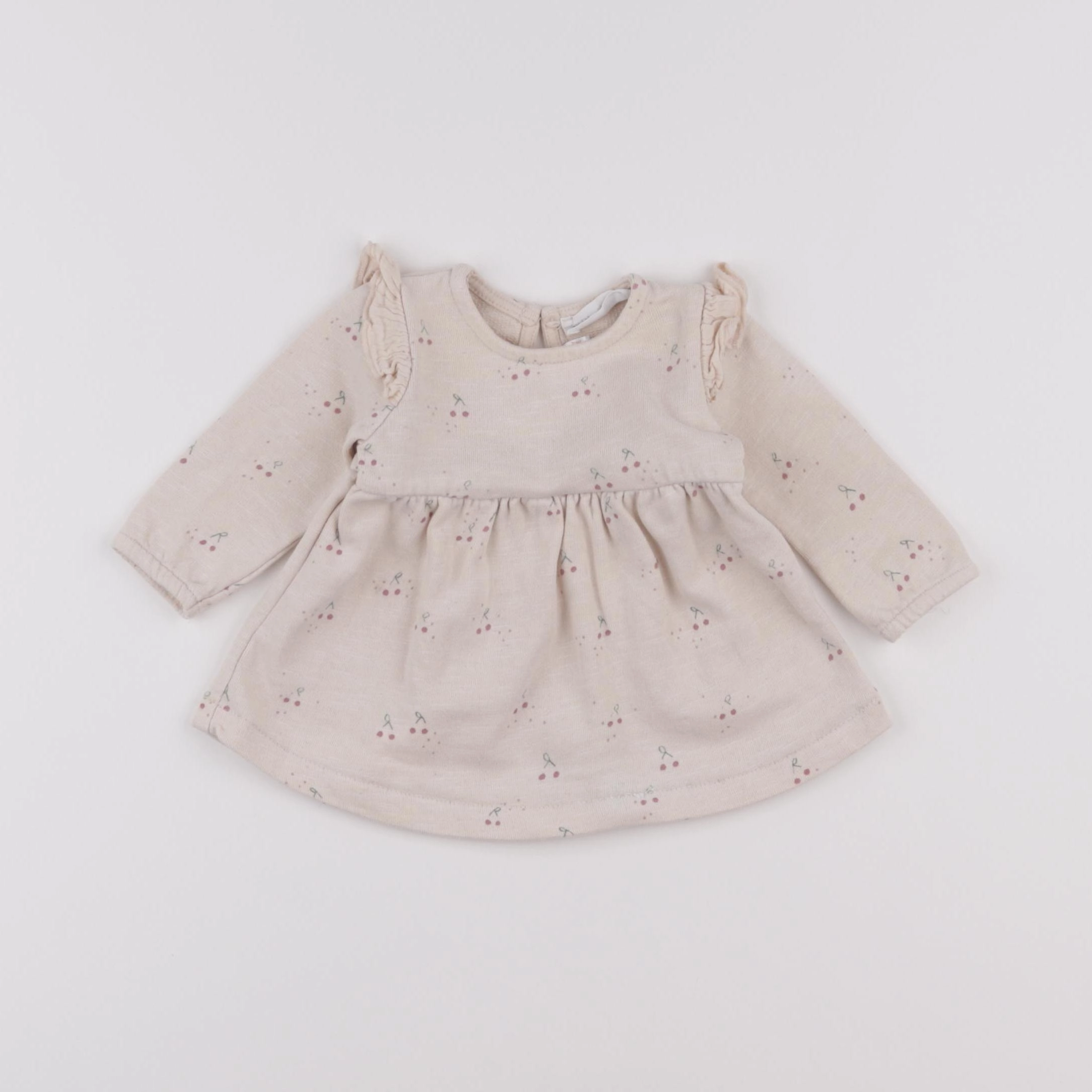 Zara - robe beige - 1/3 mois
