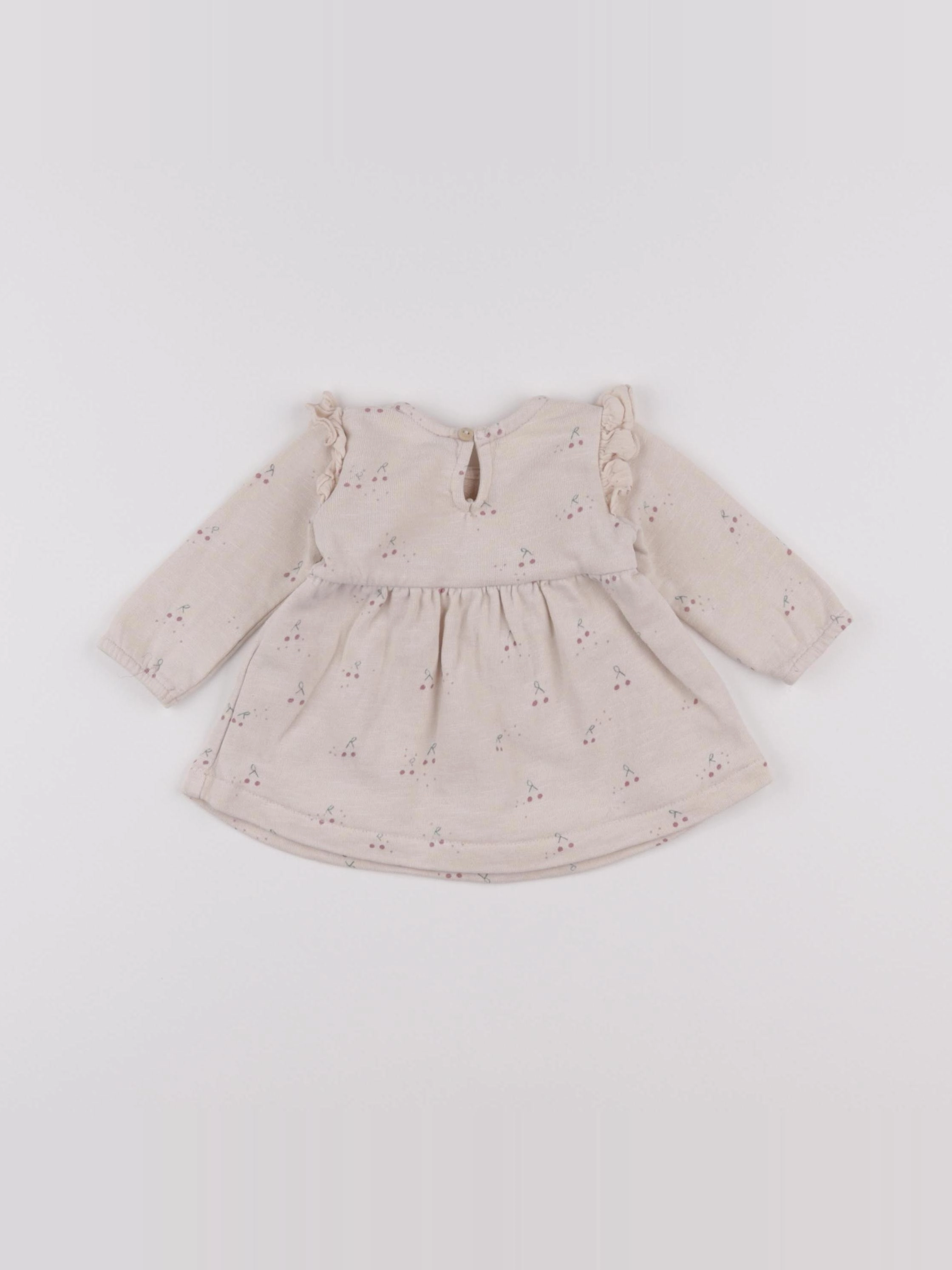 Zara - robe beige - 1/3 mois