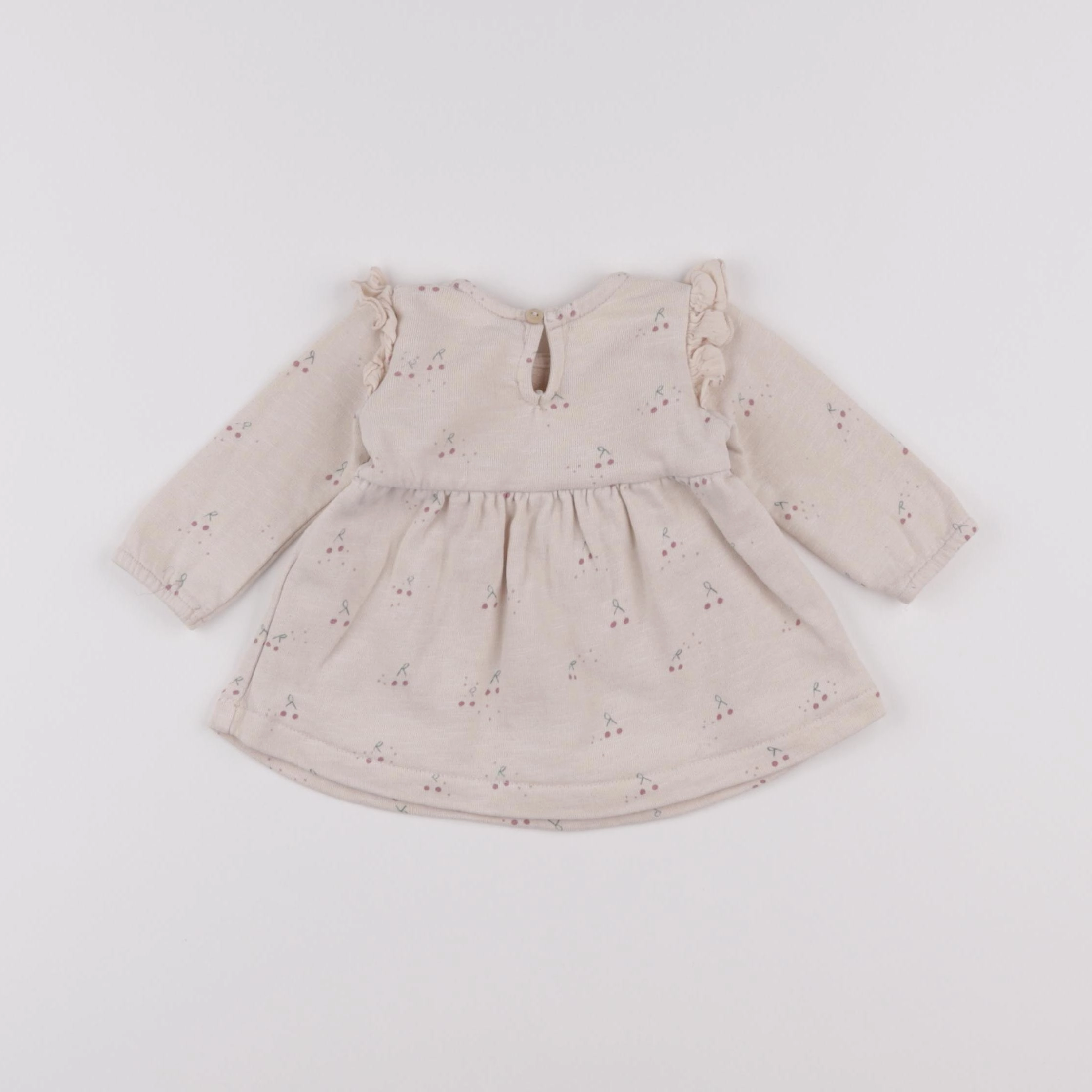 Zara - robe beige - 1/3 mois