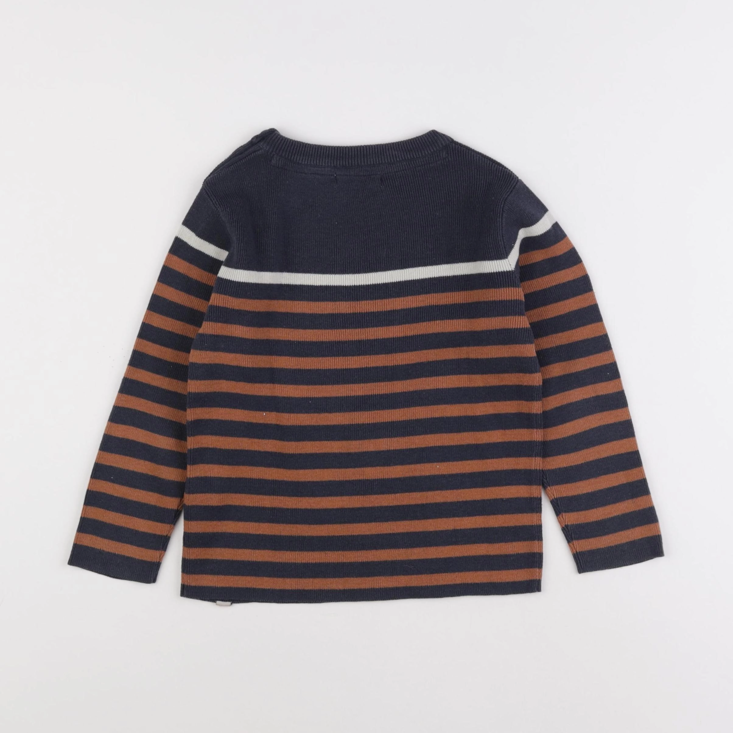 Vertbaudet - pull marron - 4 ans