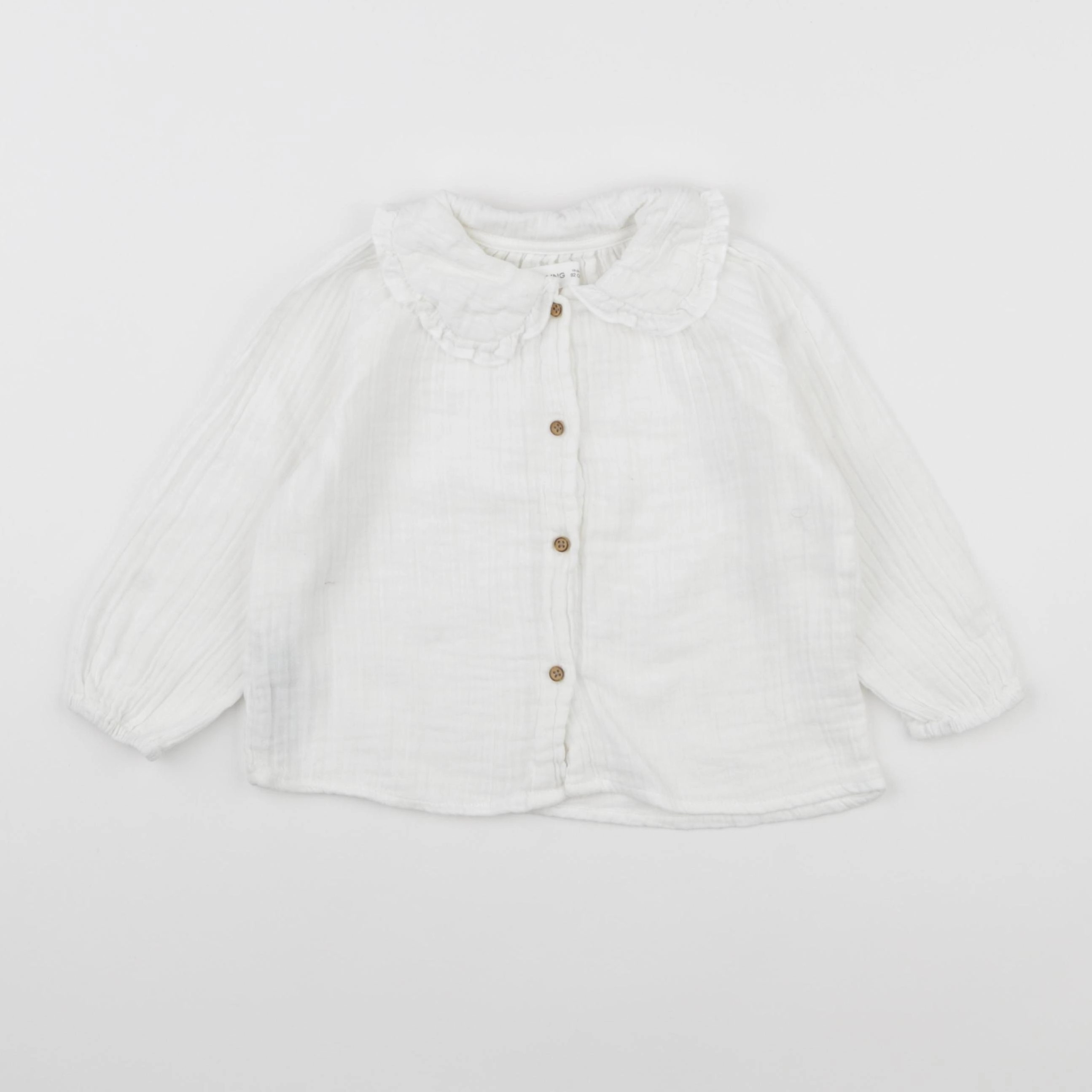 Mango - blouse blanc - 18/24 mois