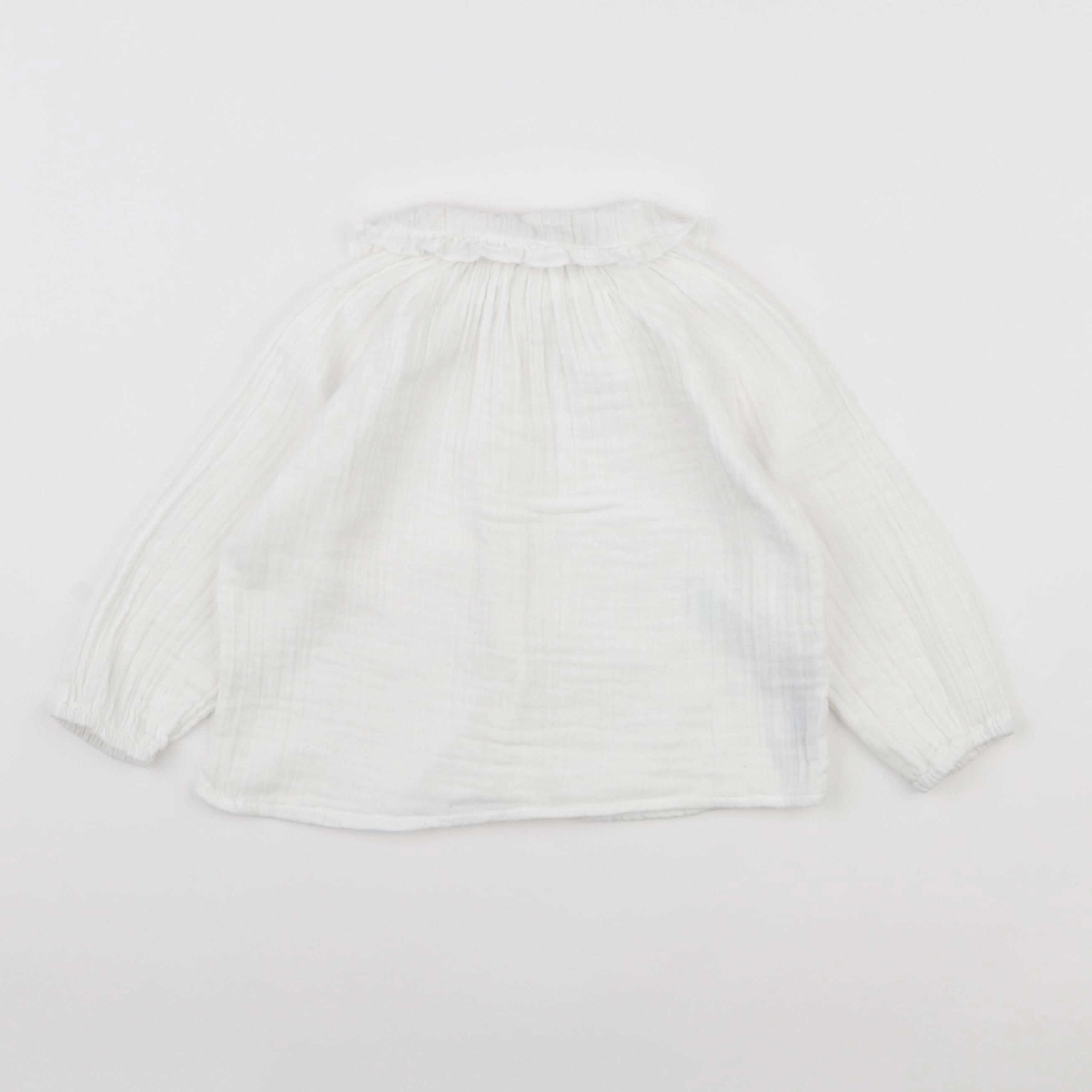 Mango - blouse blanc - 18/24 mois