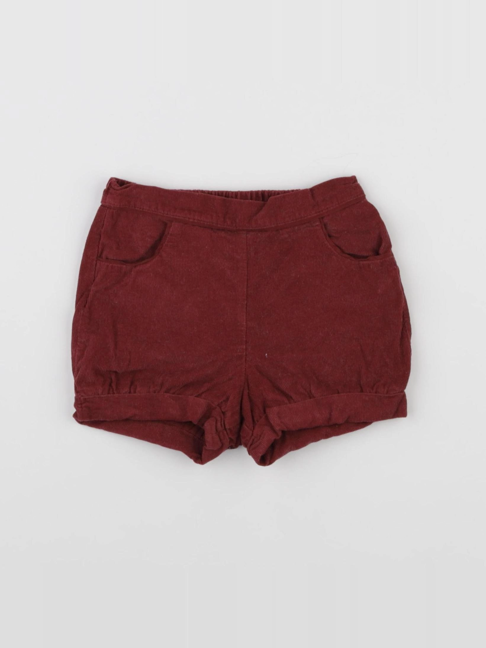 Cyrillus - short rouge - 18 mois