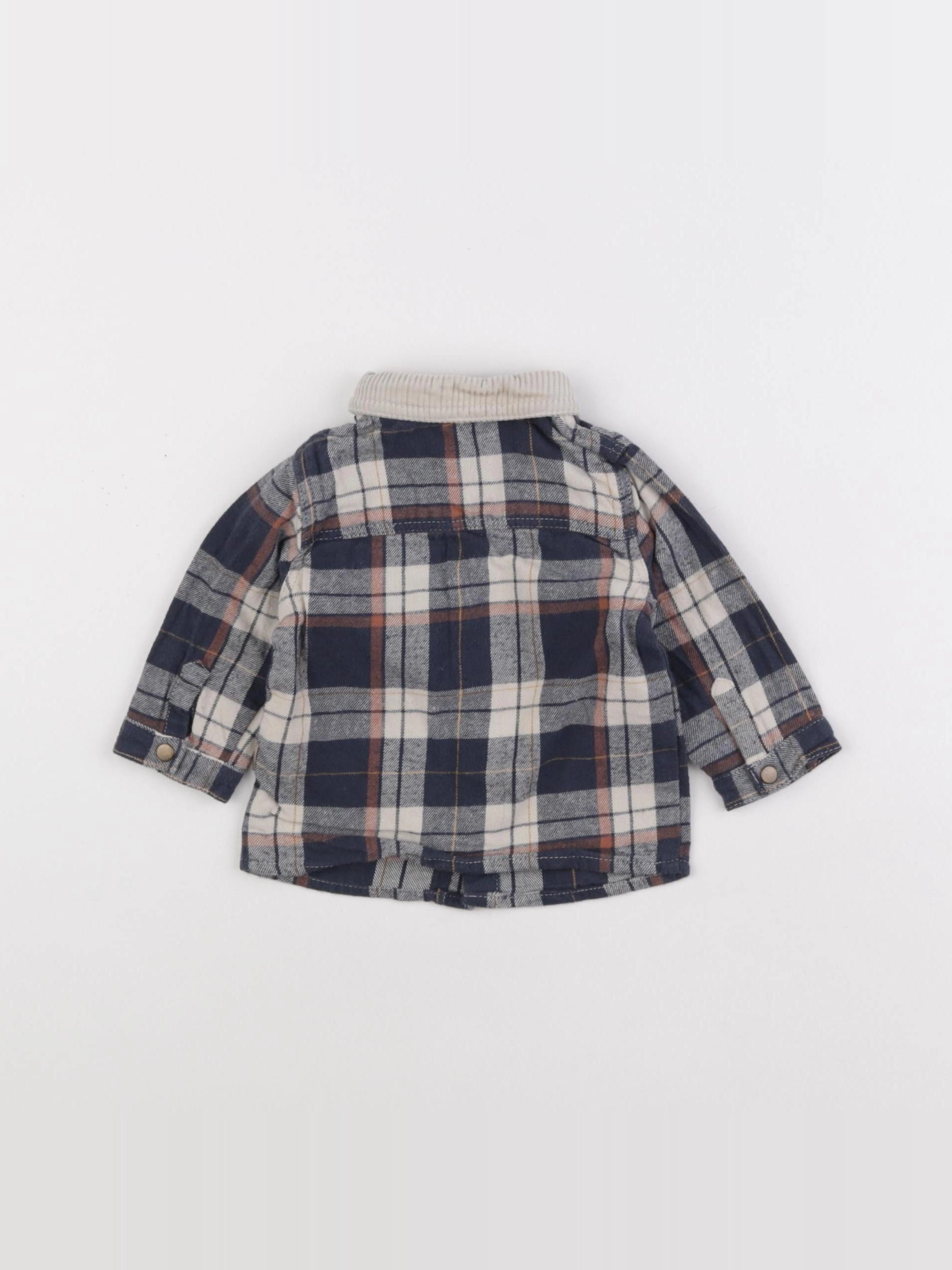 Vertbaudet - chemise multicolore - 3 mois