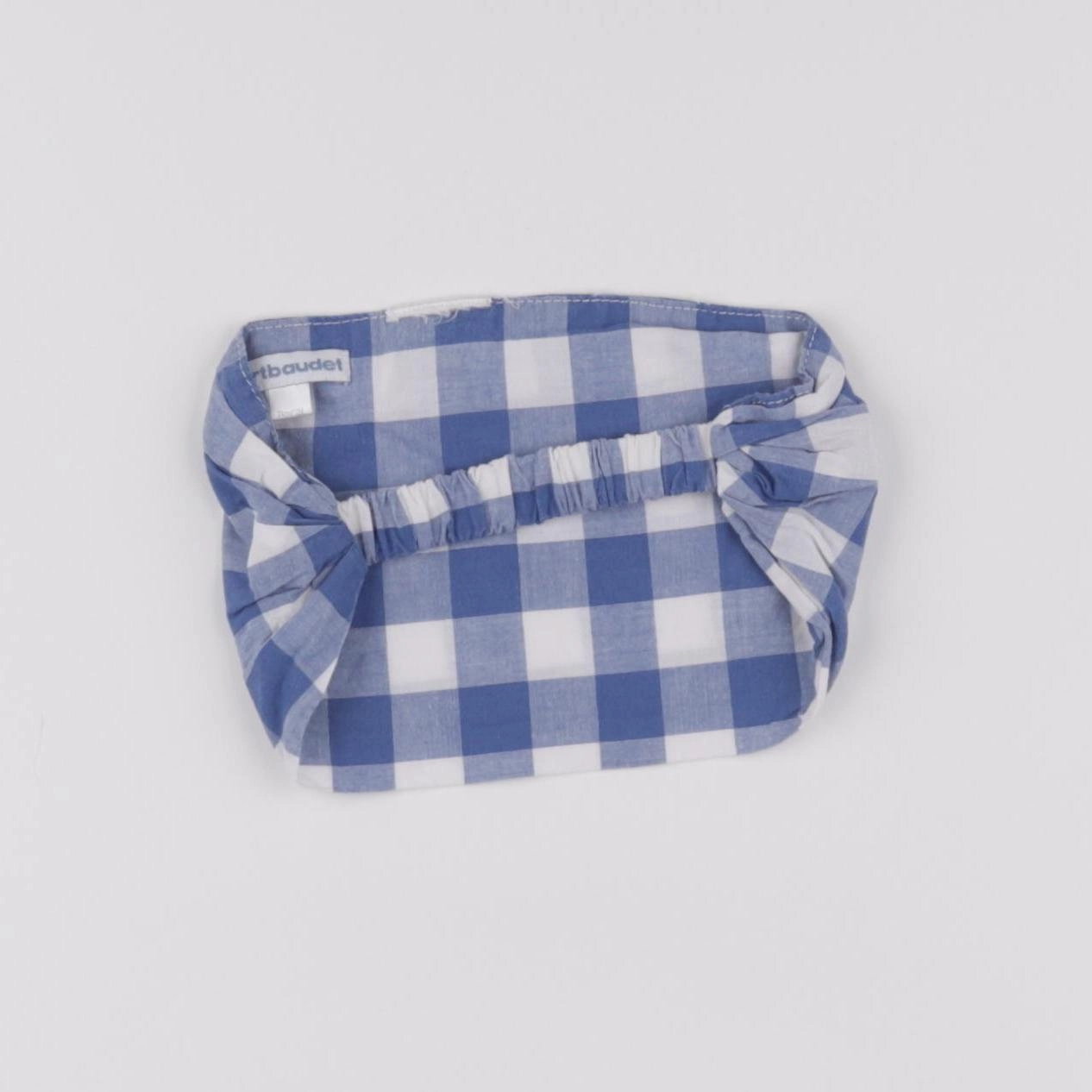 Vertbaudet - bandeau blanc, bleu - 12 mois
