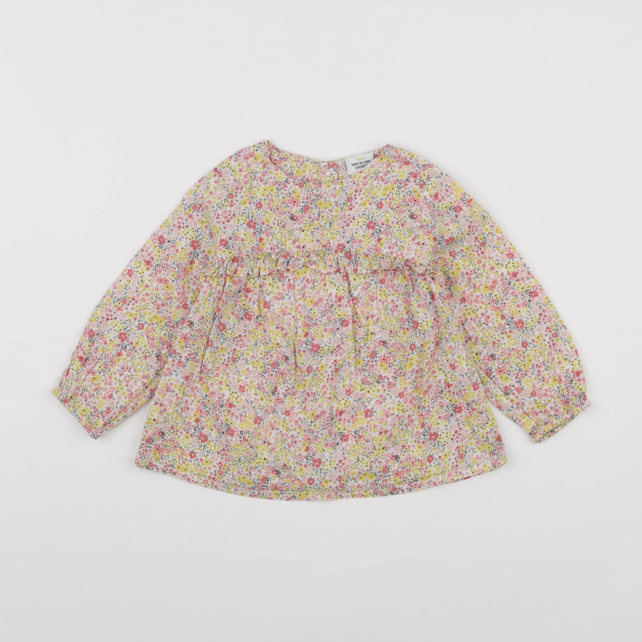 Tape à l'oeil - blouse multicolore - 24 mois