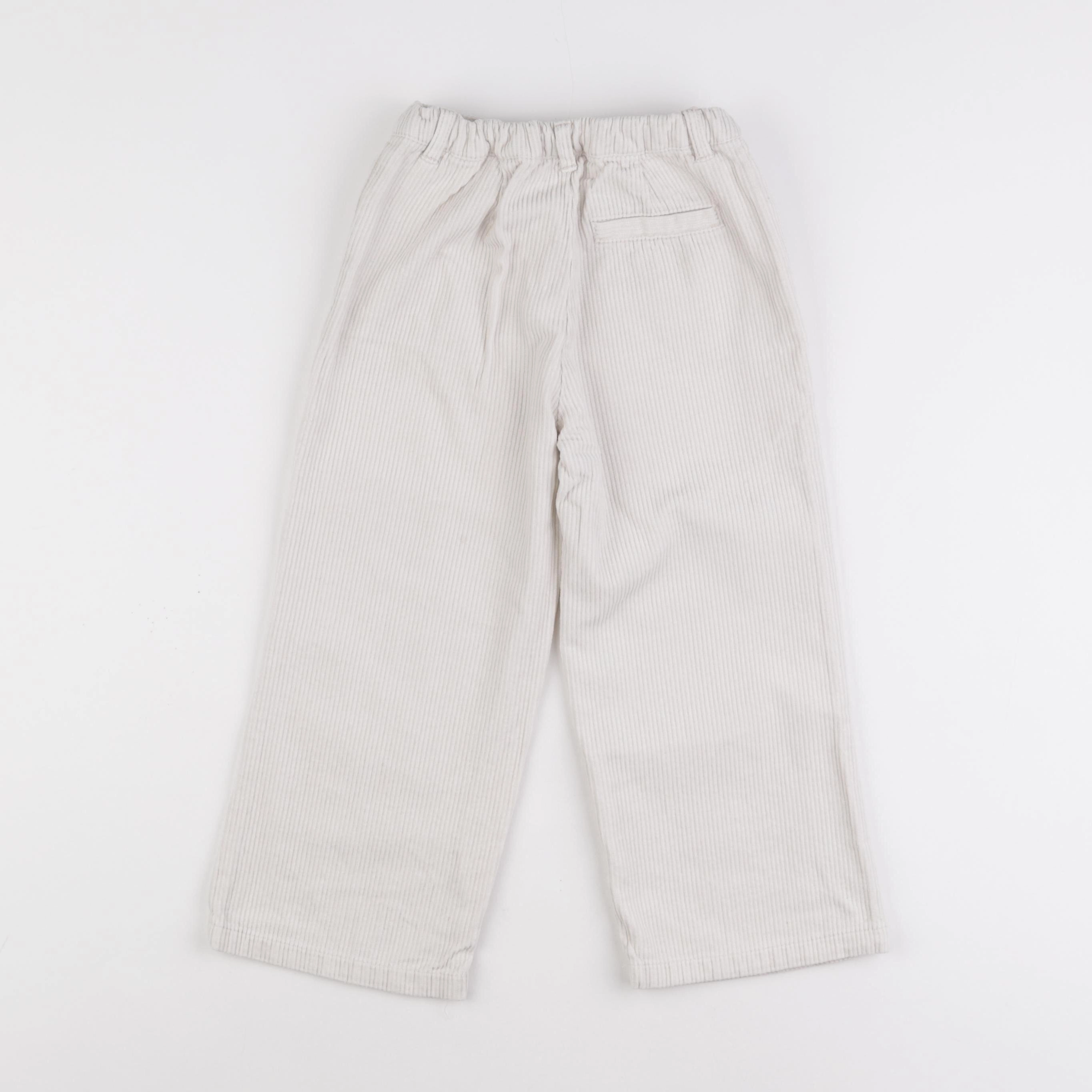 Vertbaudet - pantalon blanc - 5 ans