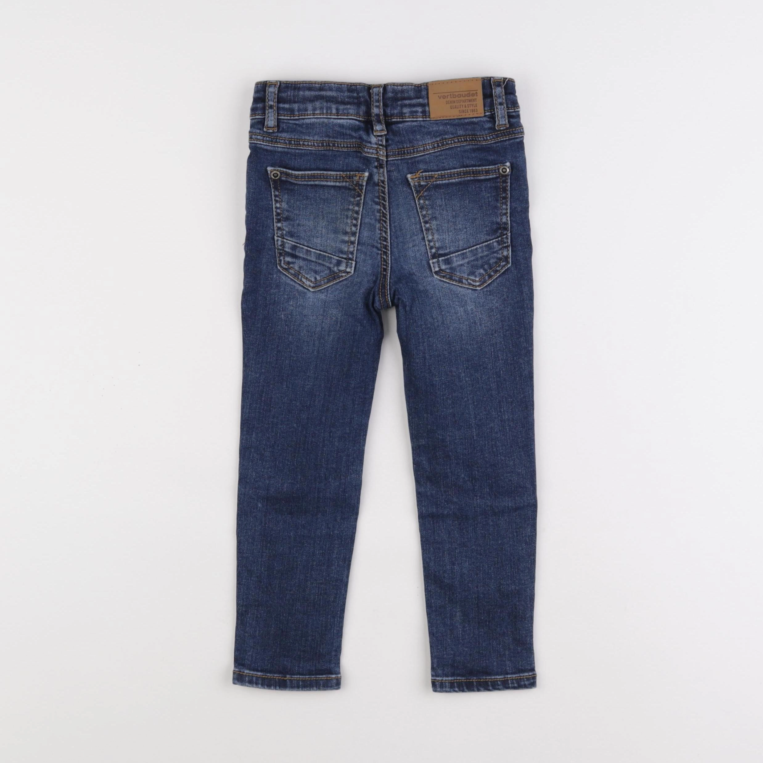 Vertbaudet - jean bleu - 3 ans