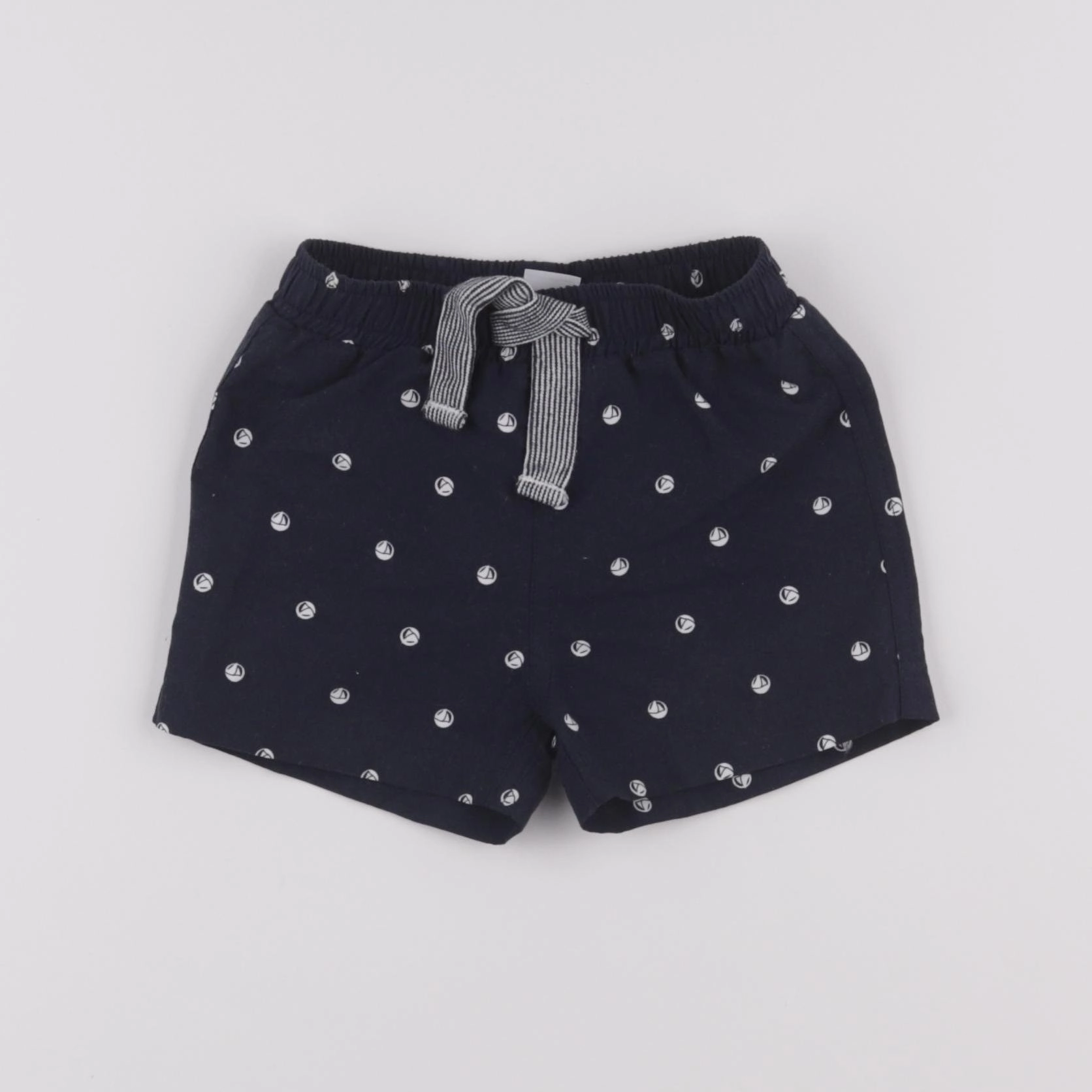 Petit Bateau - maillot de bain bleu - 12 mois