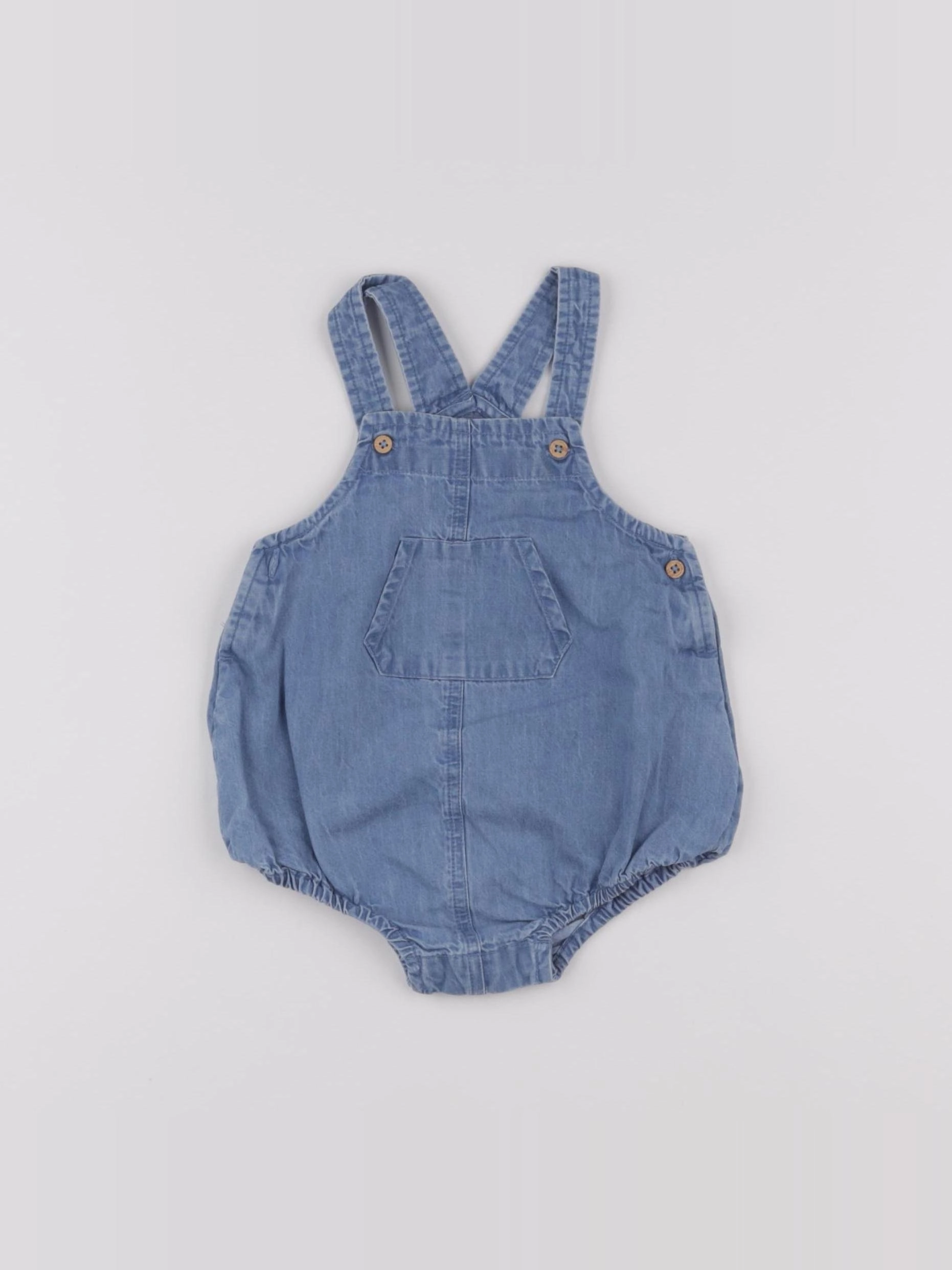 Boutchou - combinaison bleu - 6 mois