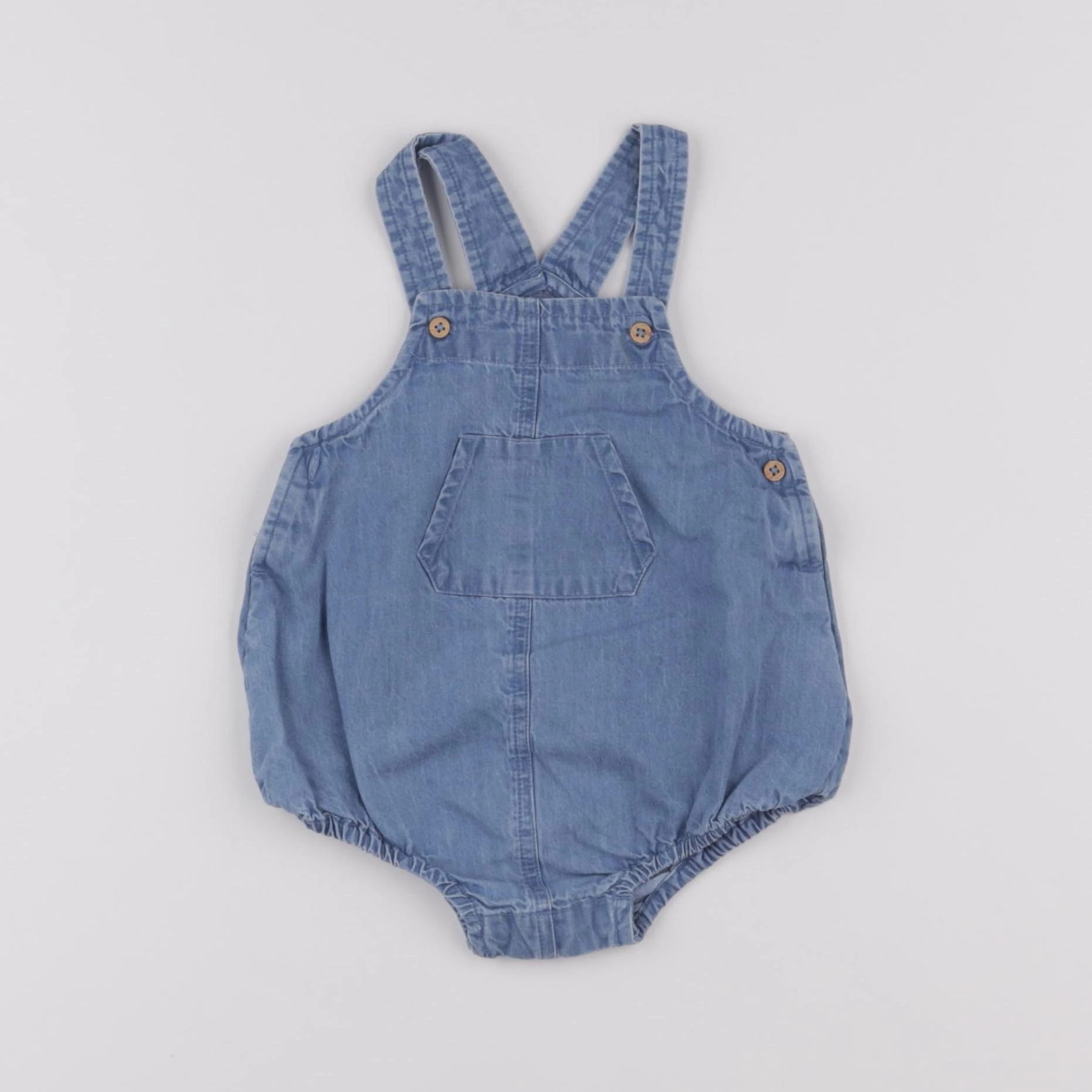 Boutchou - combinaison bleu - 6 mois