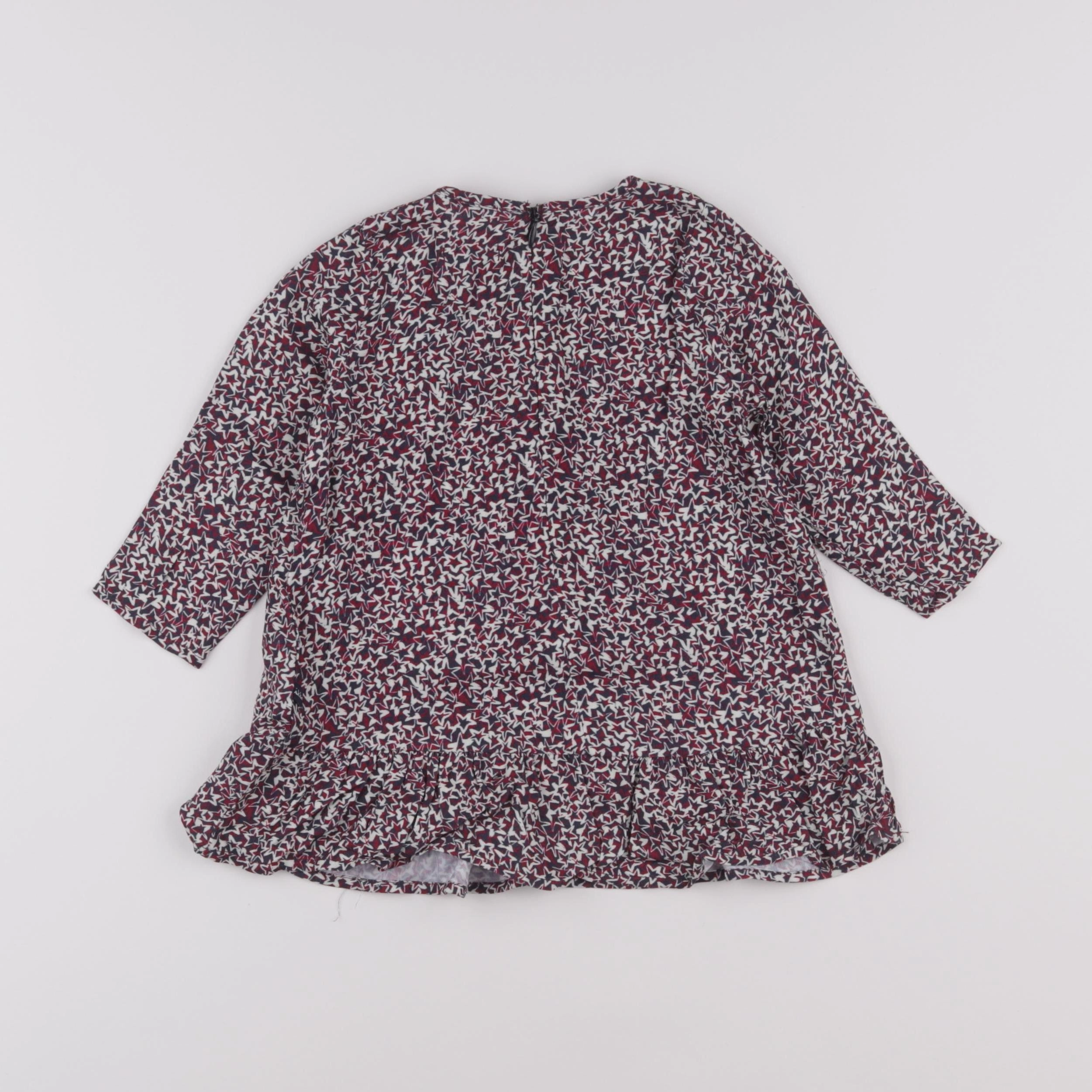 IKKS - robe rouge - 12 mois