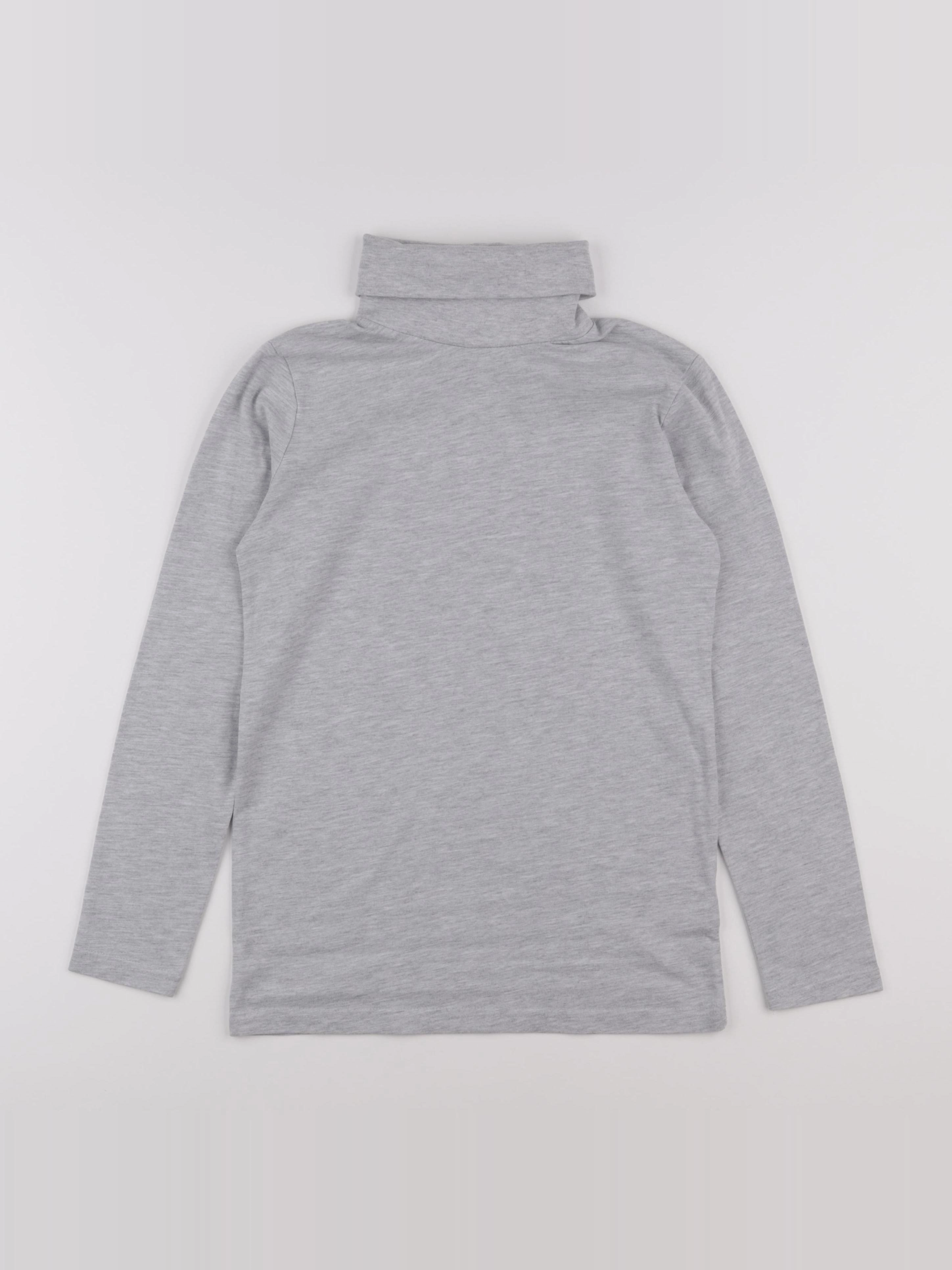 Vertbaudet - sous-pull gris - 12 ans