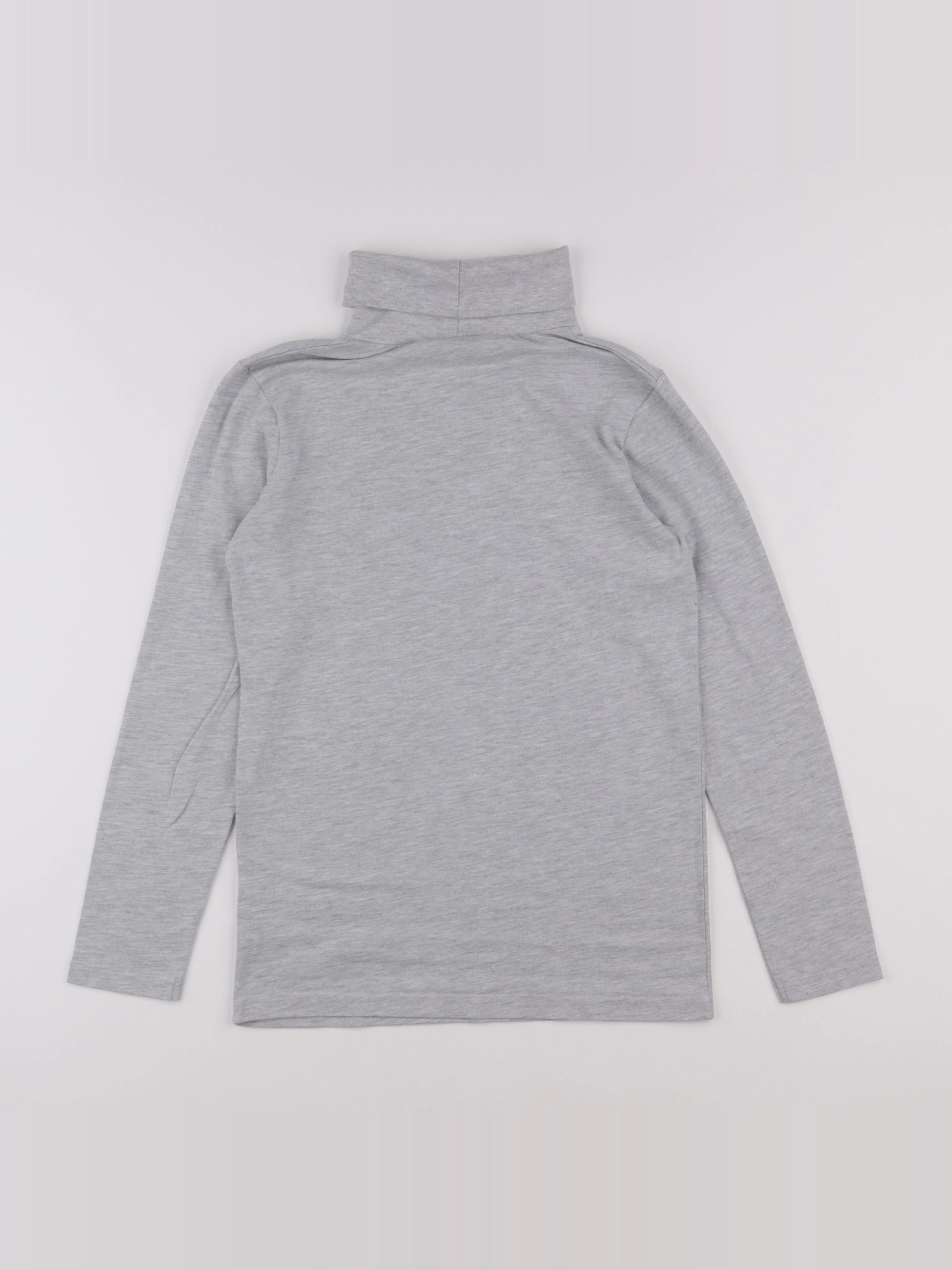 Vertbaudet - sous-pull gris - 12 ans