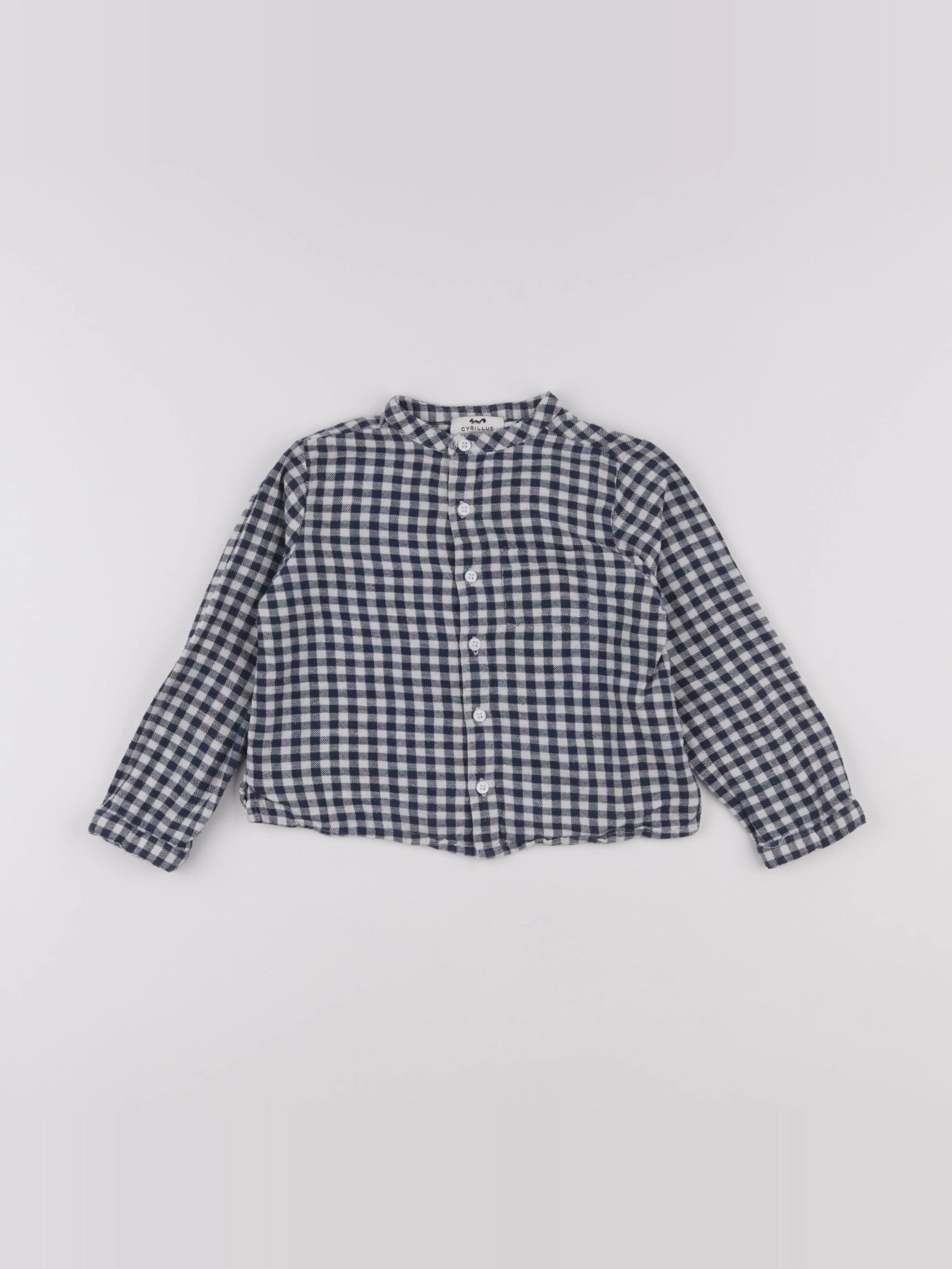 Cyrillus - chemise bleu - 36 mois