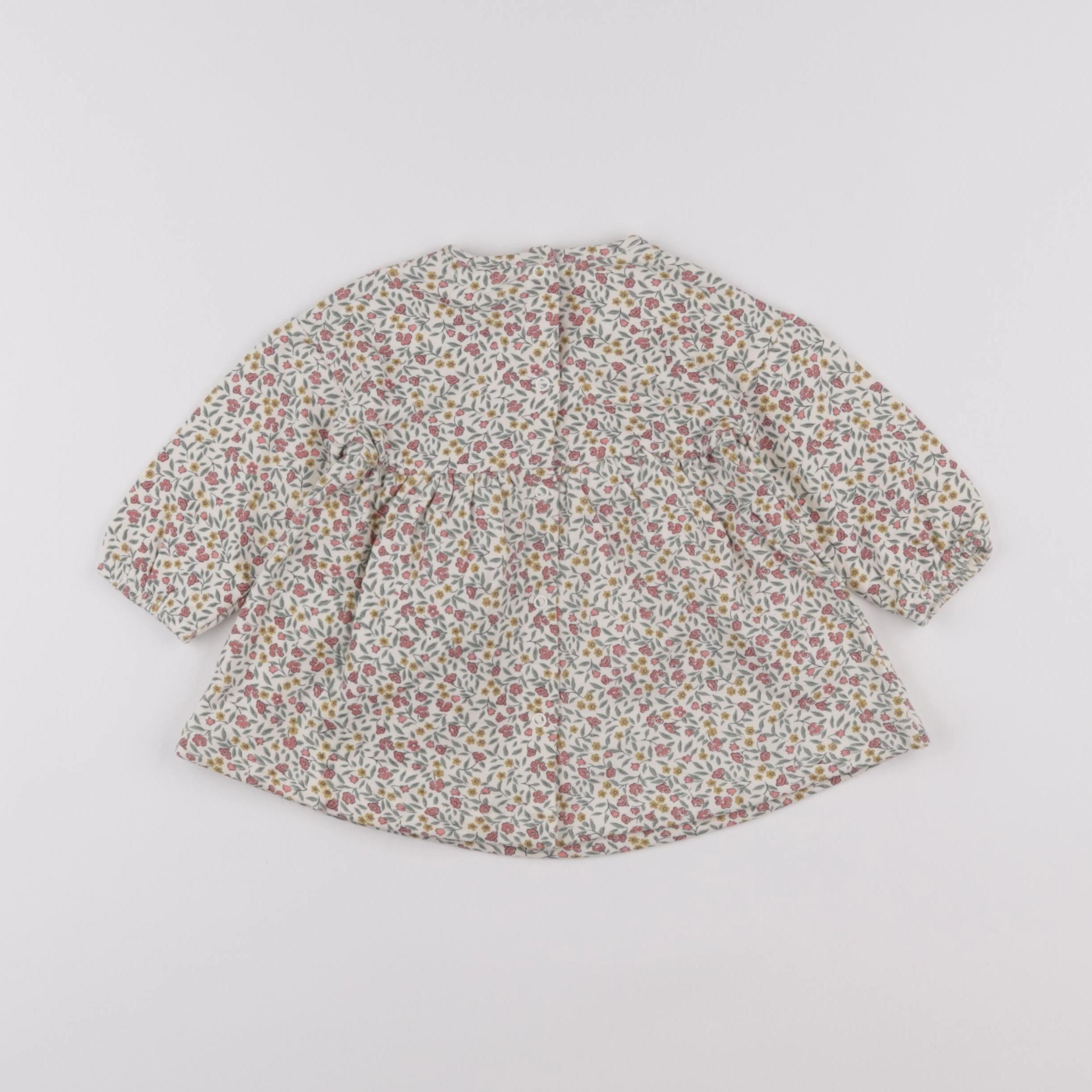 Vertbaudet - robe vert - 6 mois