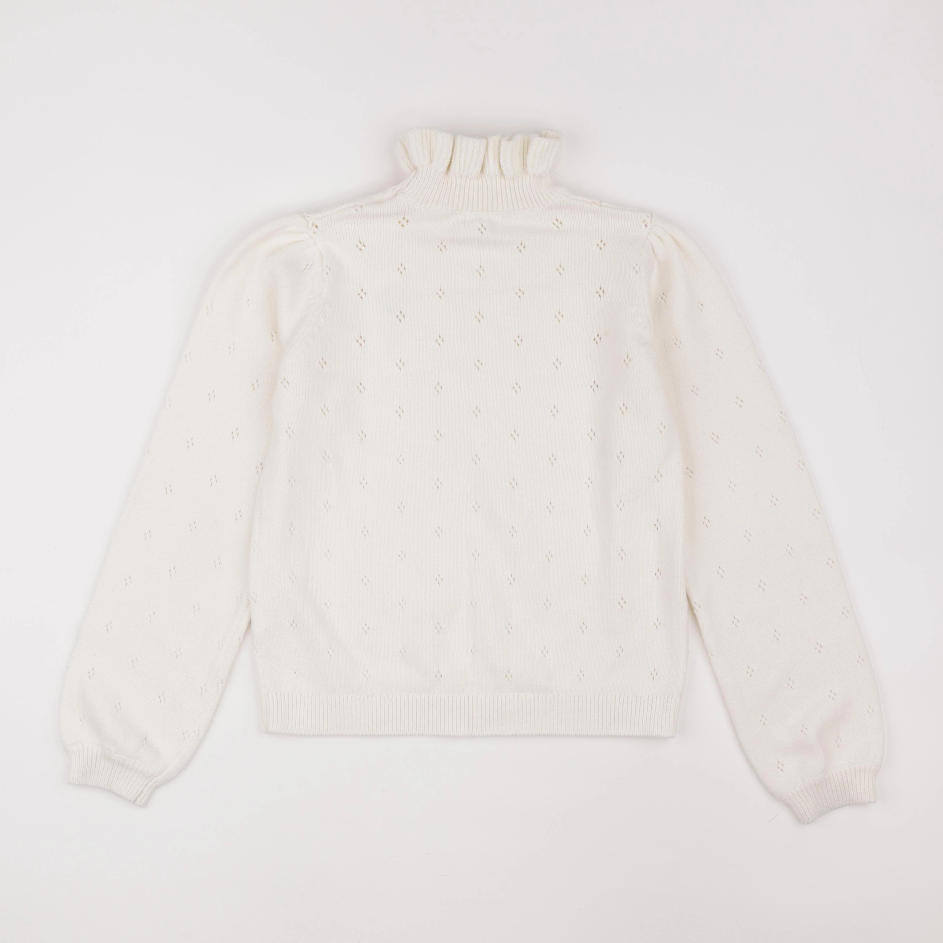 Vertbaudet - pull beige - 12 ans