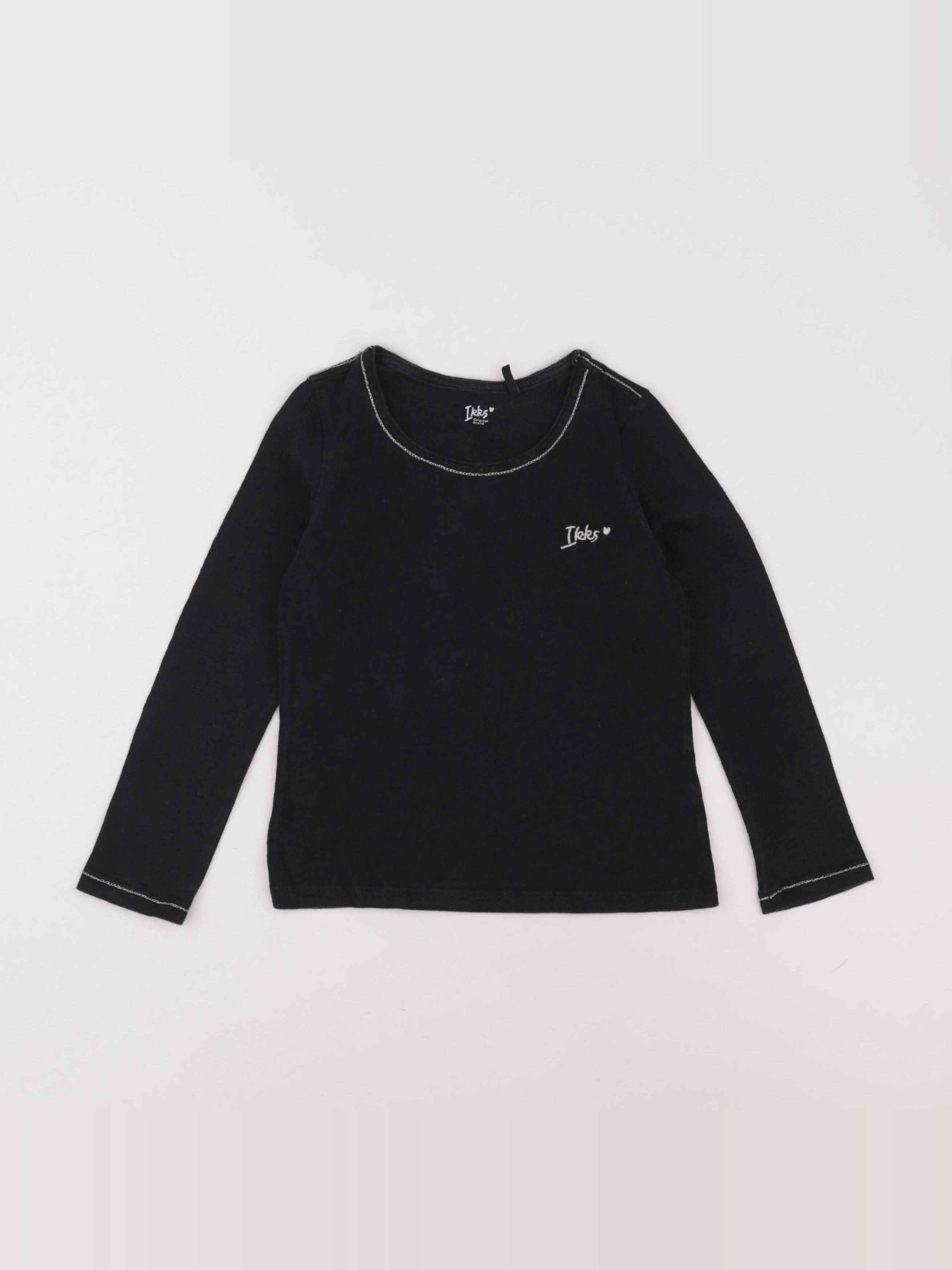 IKKS - tee-shirt noir - 6 ans