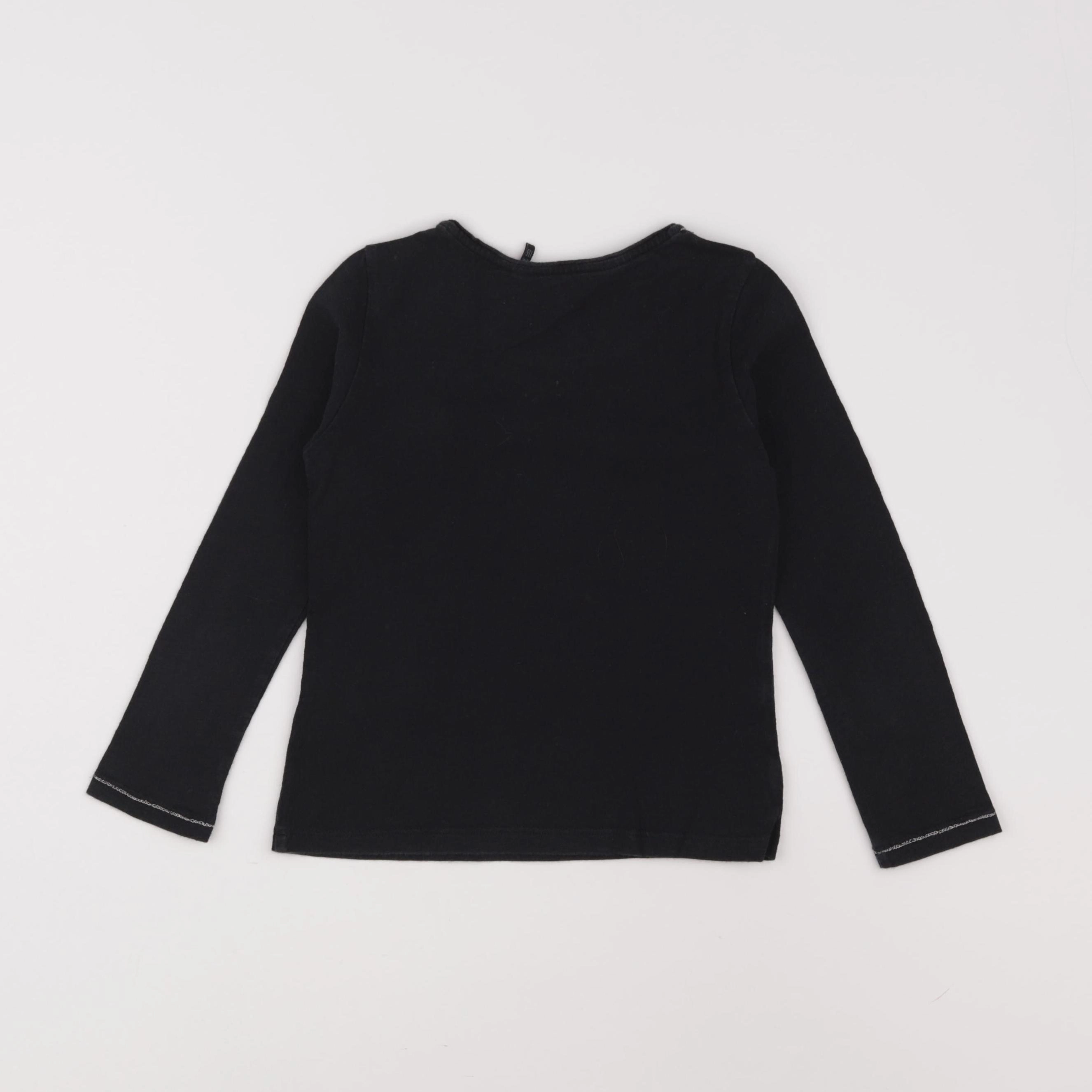 IKKS - tee-shirt noir - 6 ans