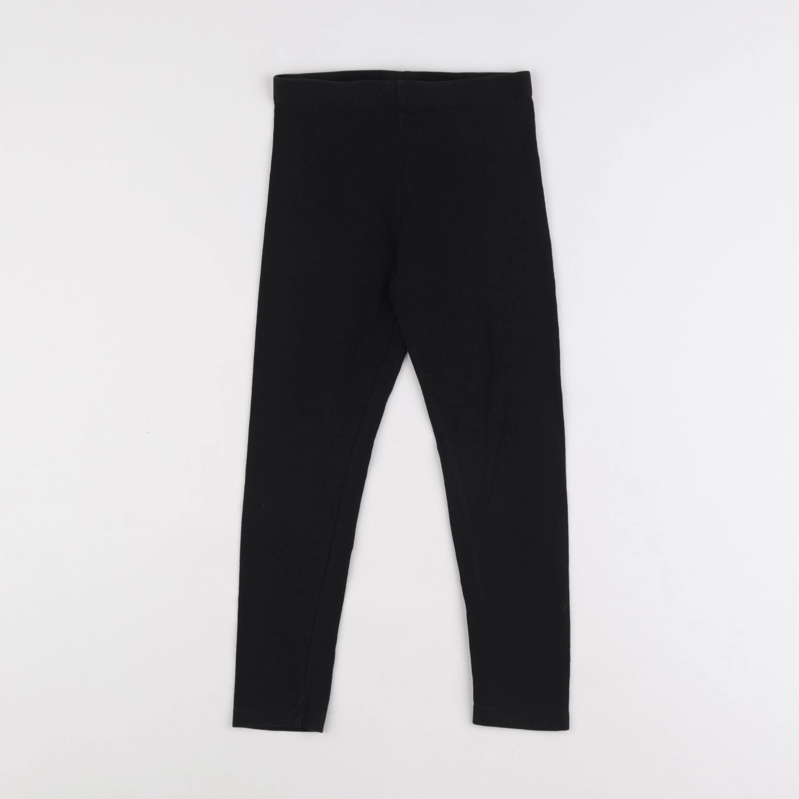 H&M - legging noir - 4/5 ans