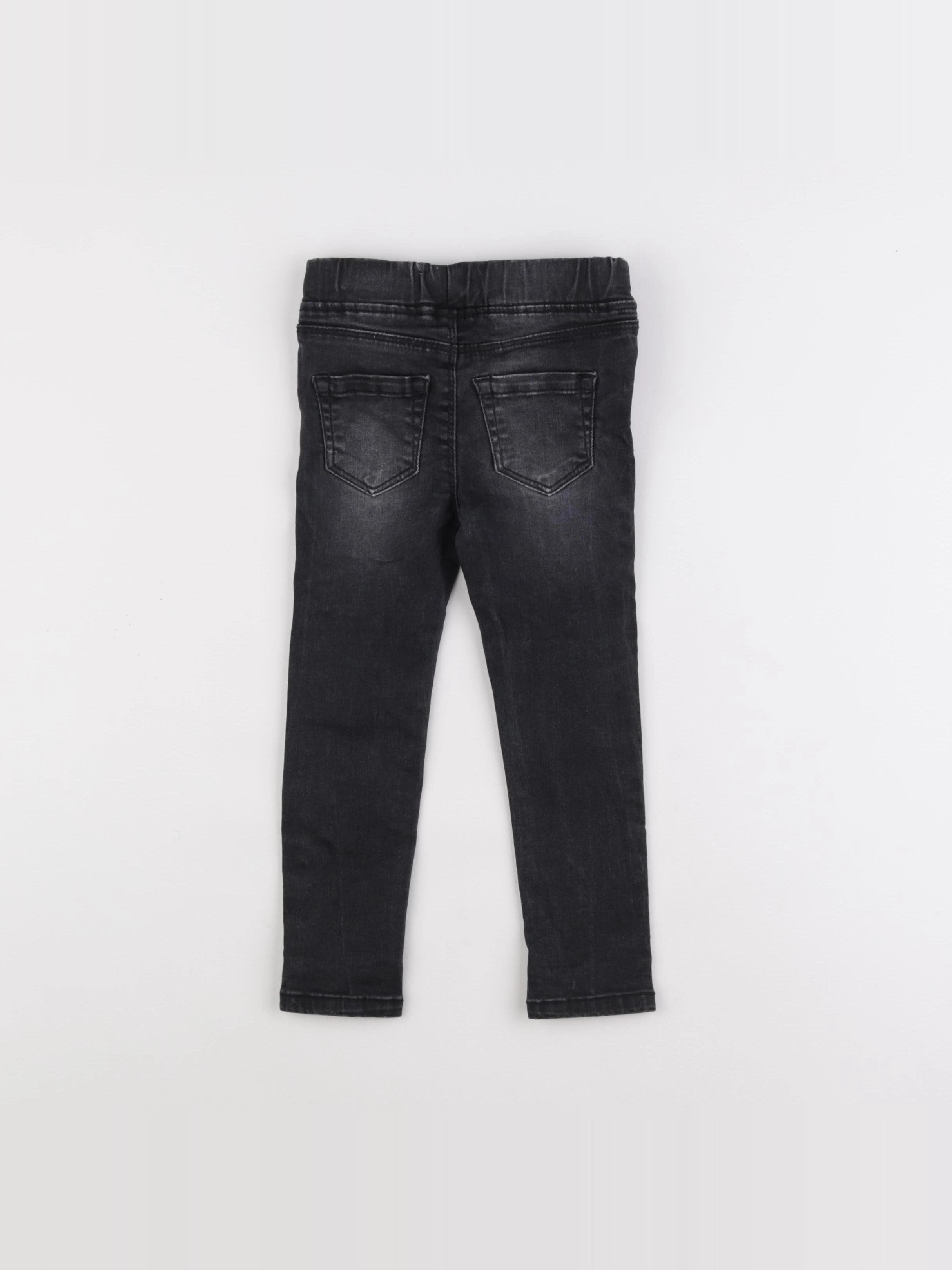 Vertbaudet - jegging gris - 3 ans