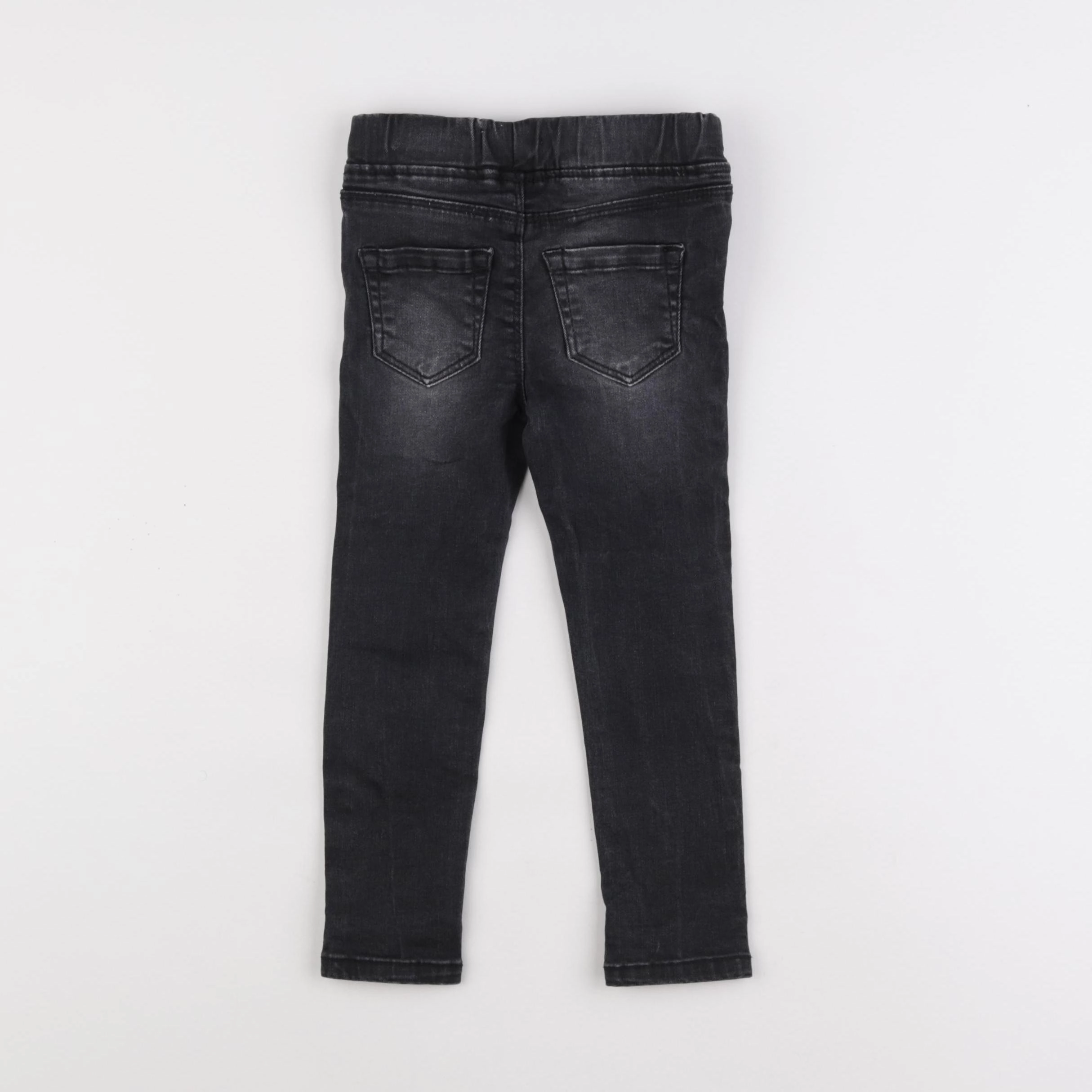 Vertbaudet - jegging gris - 3 ans