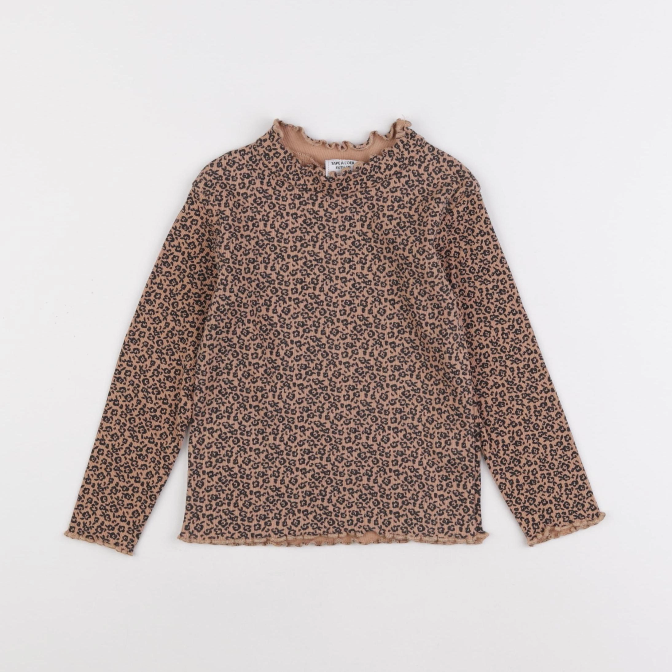 Tape à l'oeil - tee-shirt marron - 6 ans