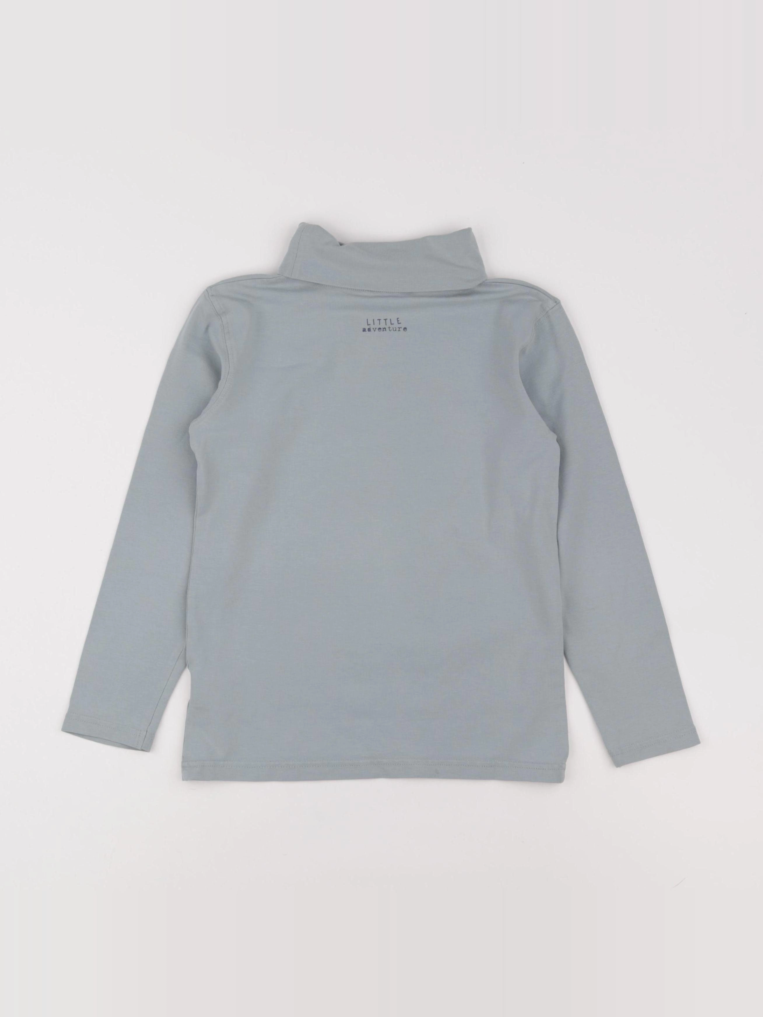 Vertbaudet - sous-pull bleu - 8 ans