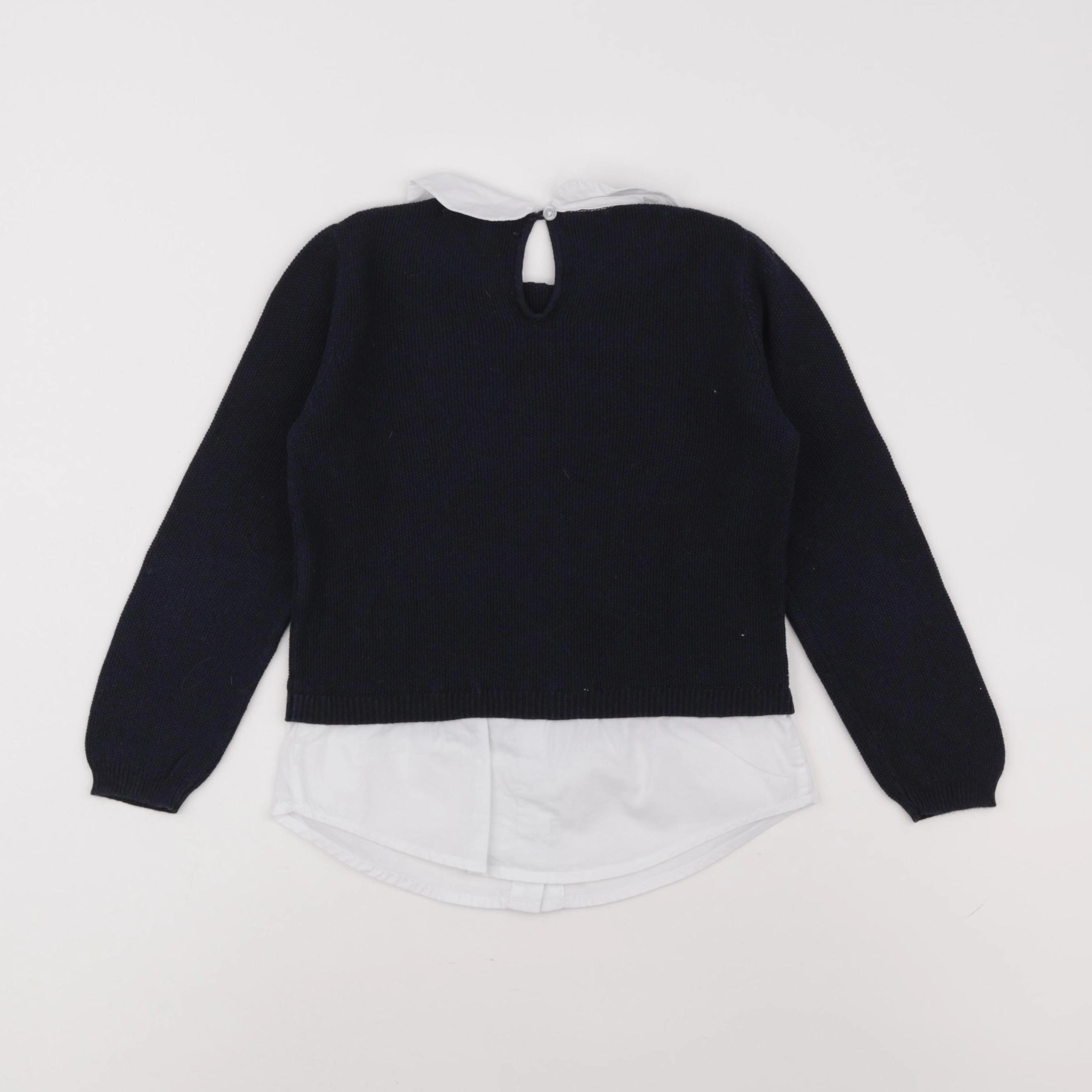 Monoprix - pull bleu - 5 ans