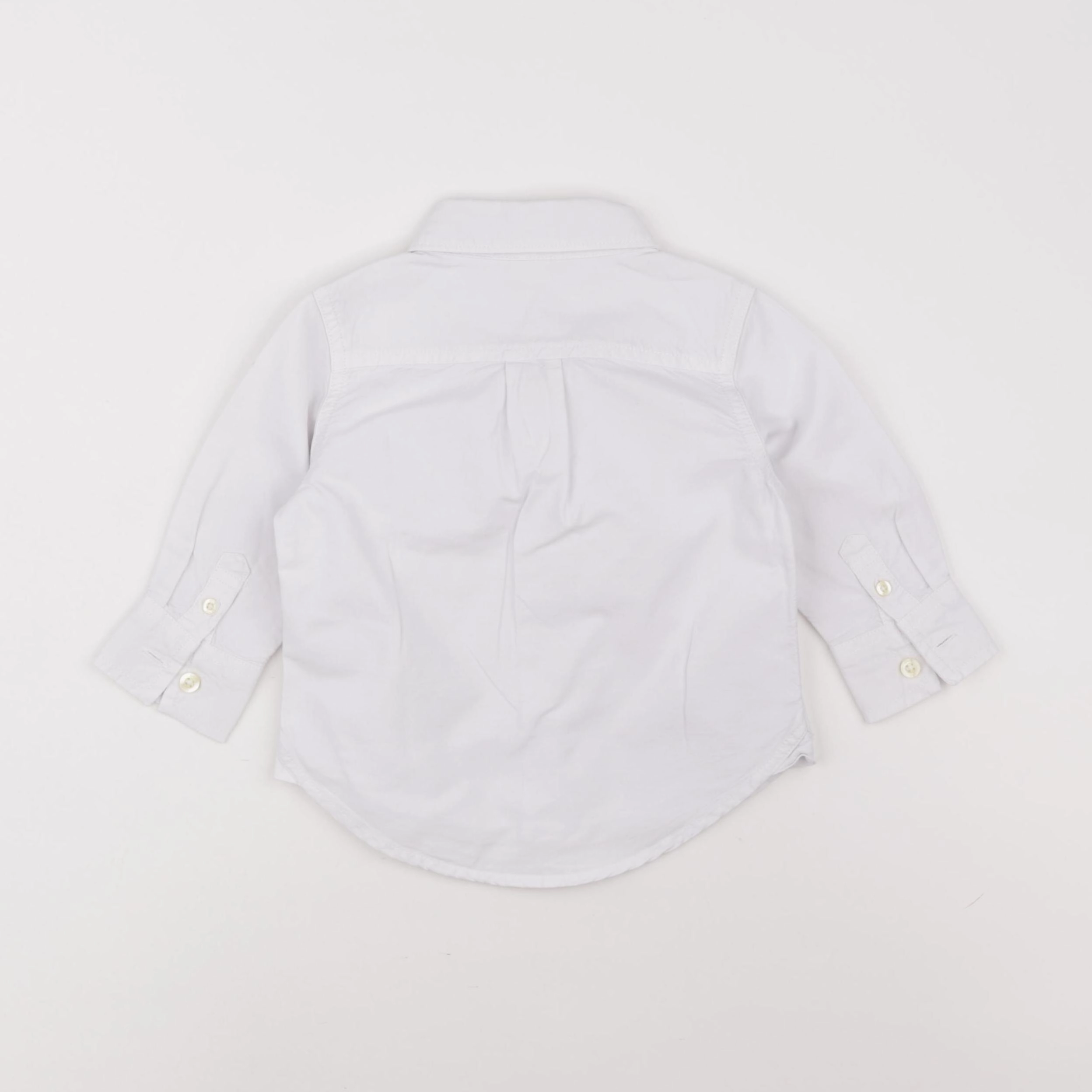 GAP - chemise blanc - 9/12 mois