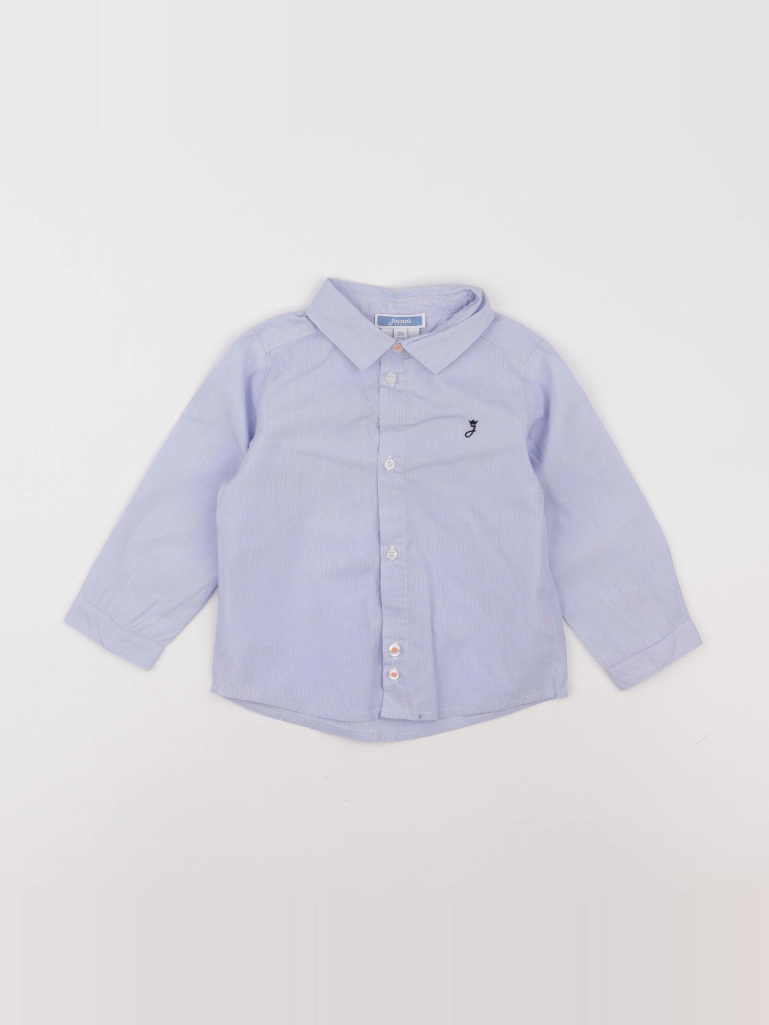 Jacadi - chemise bleu - 18 mois