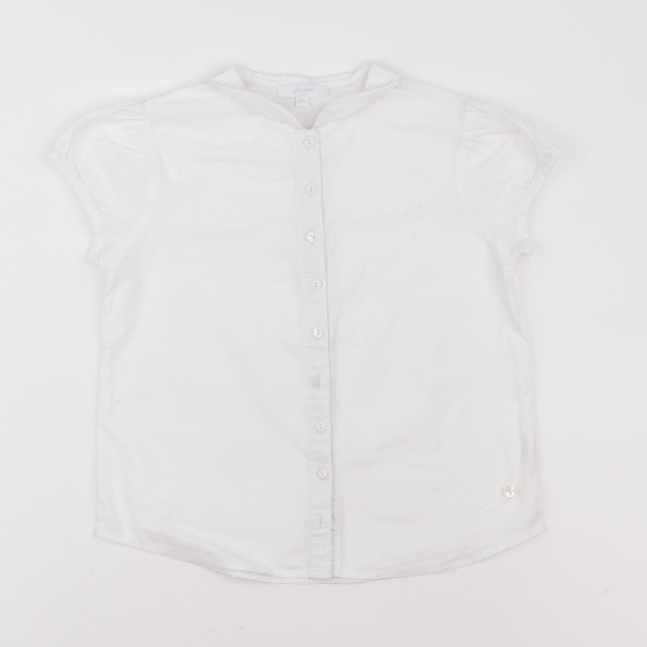 Jacadi - chemise blanc - 8 ans