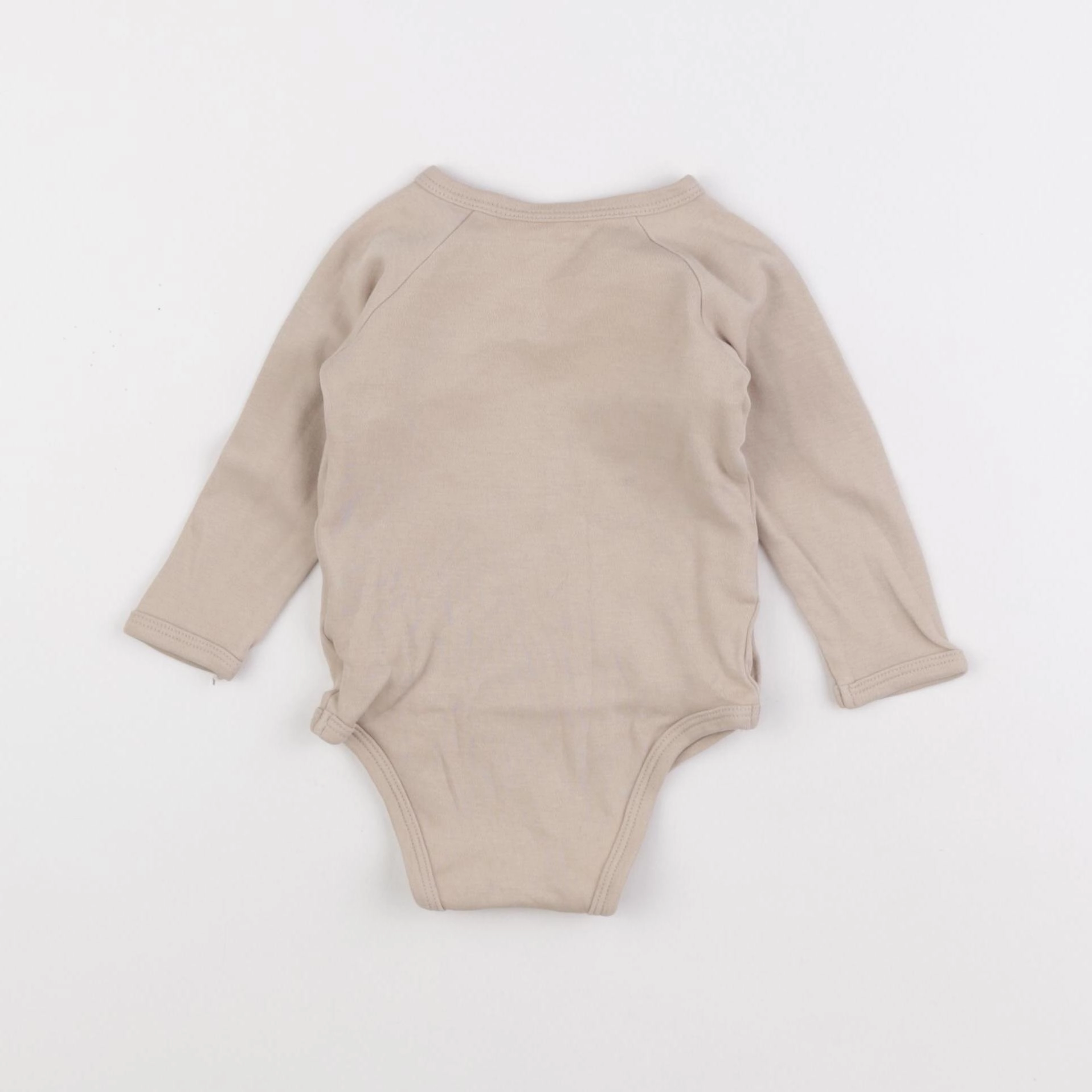 Vertbaudet - body beige - 9 mois