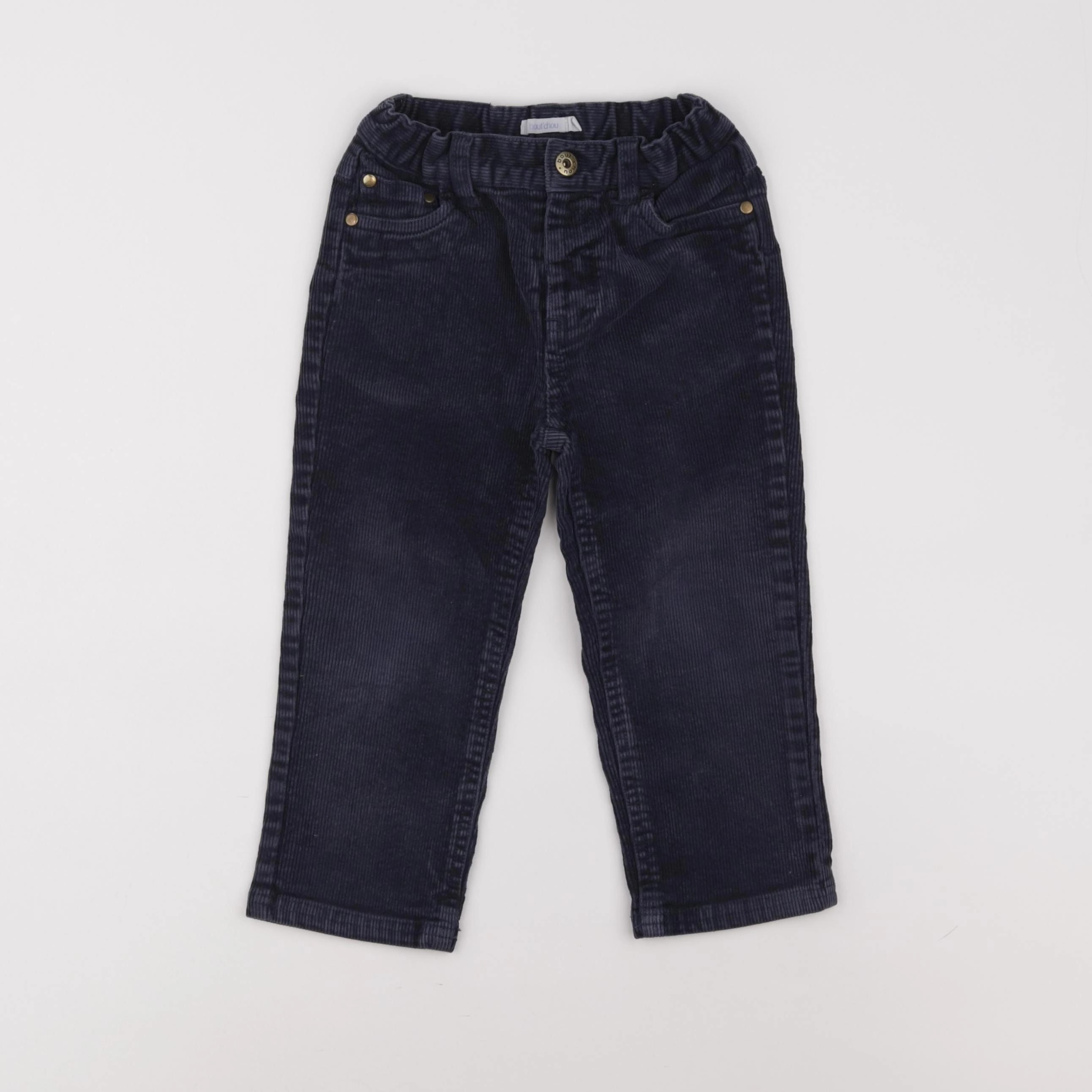 Boutchou - pantalon bleu - 24 mois