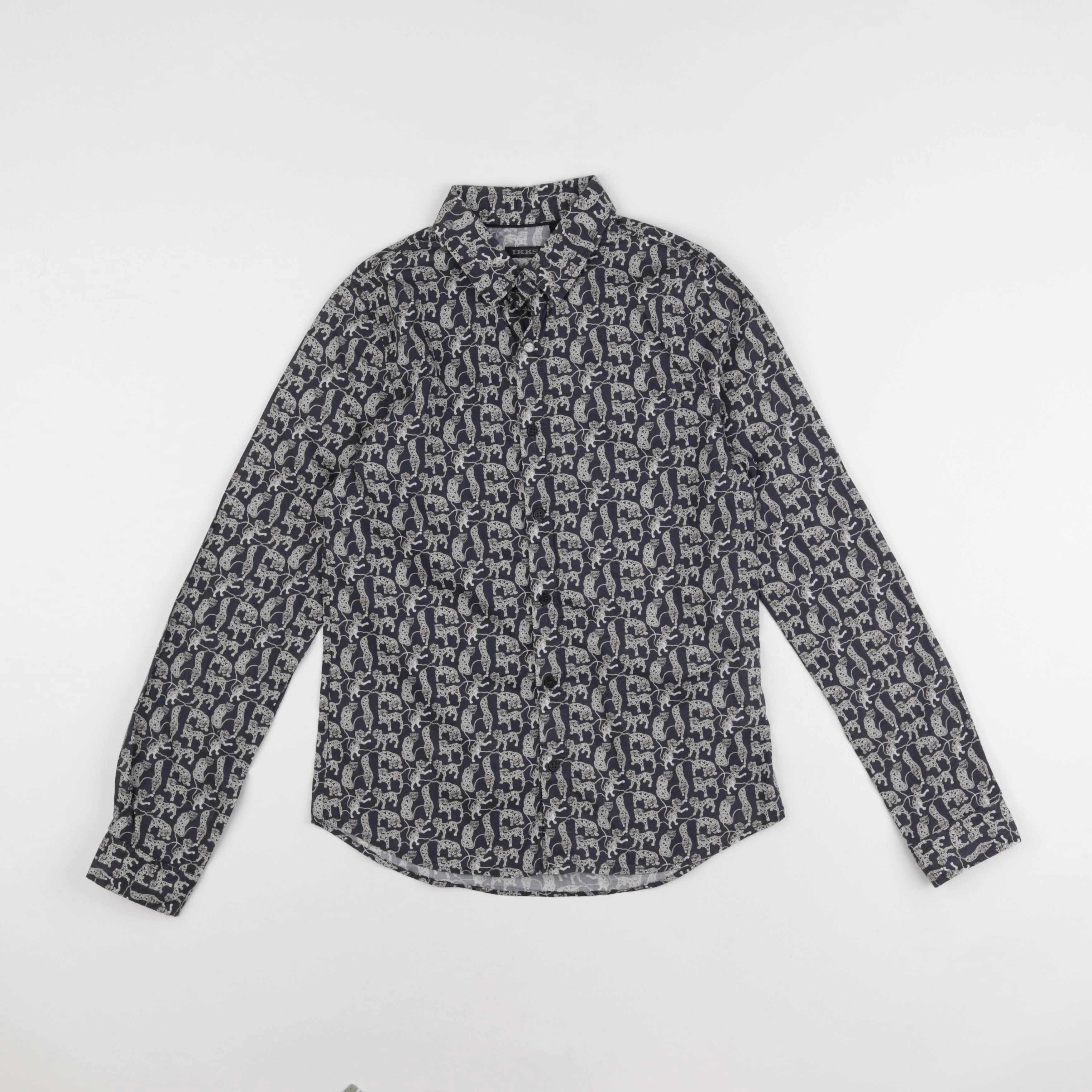 IKKS - chemise noir - 12 ans
