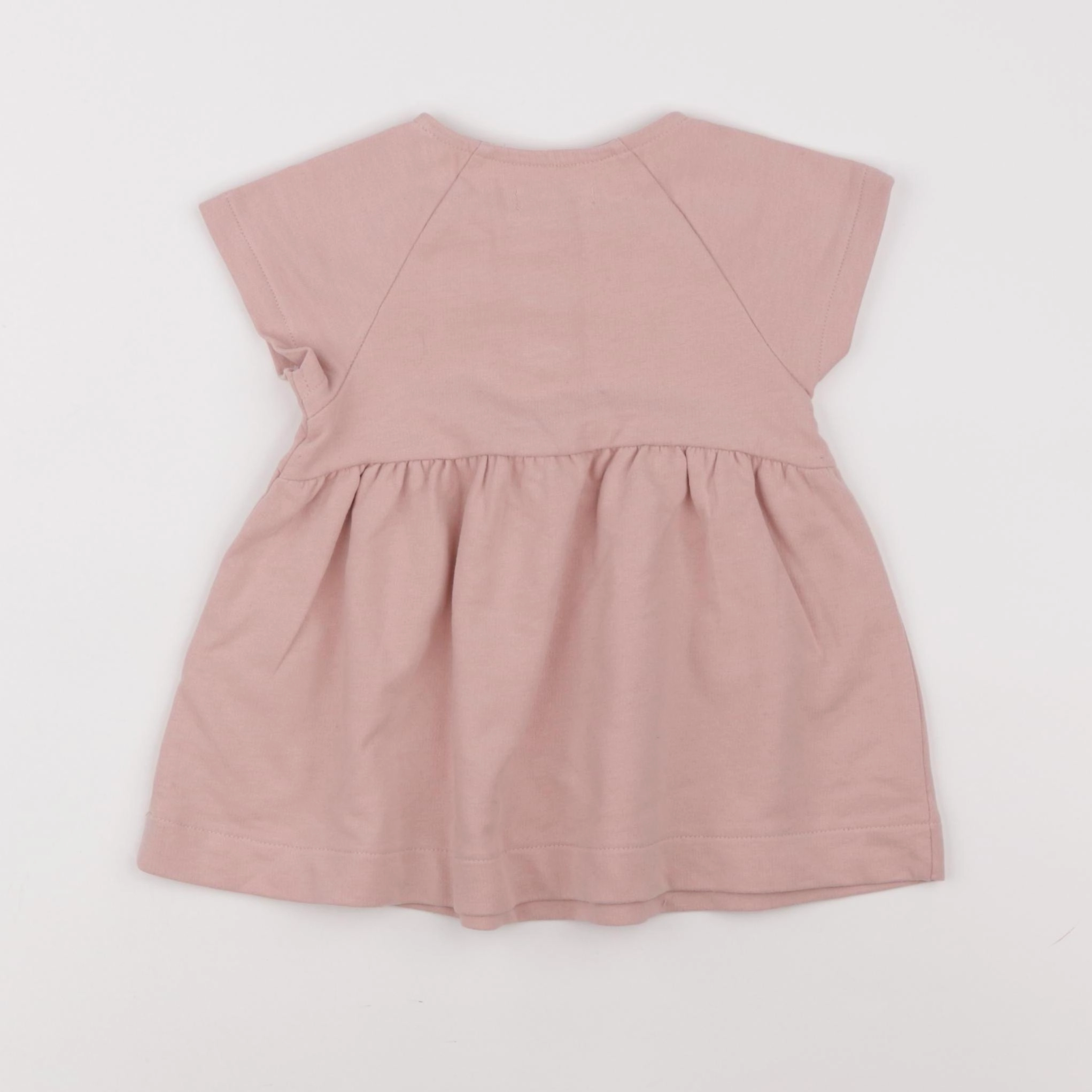 Vertbaudet - robe rose - 9 mois