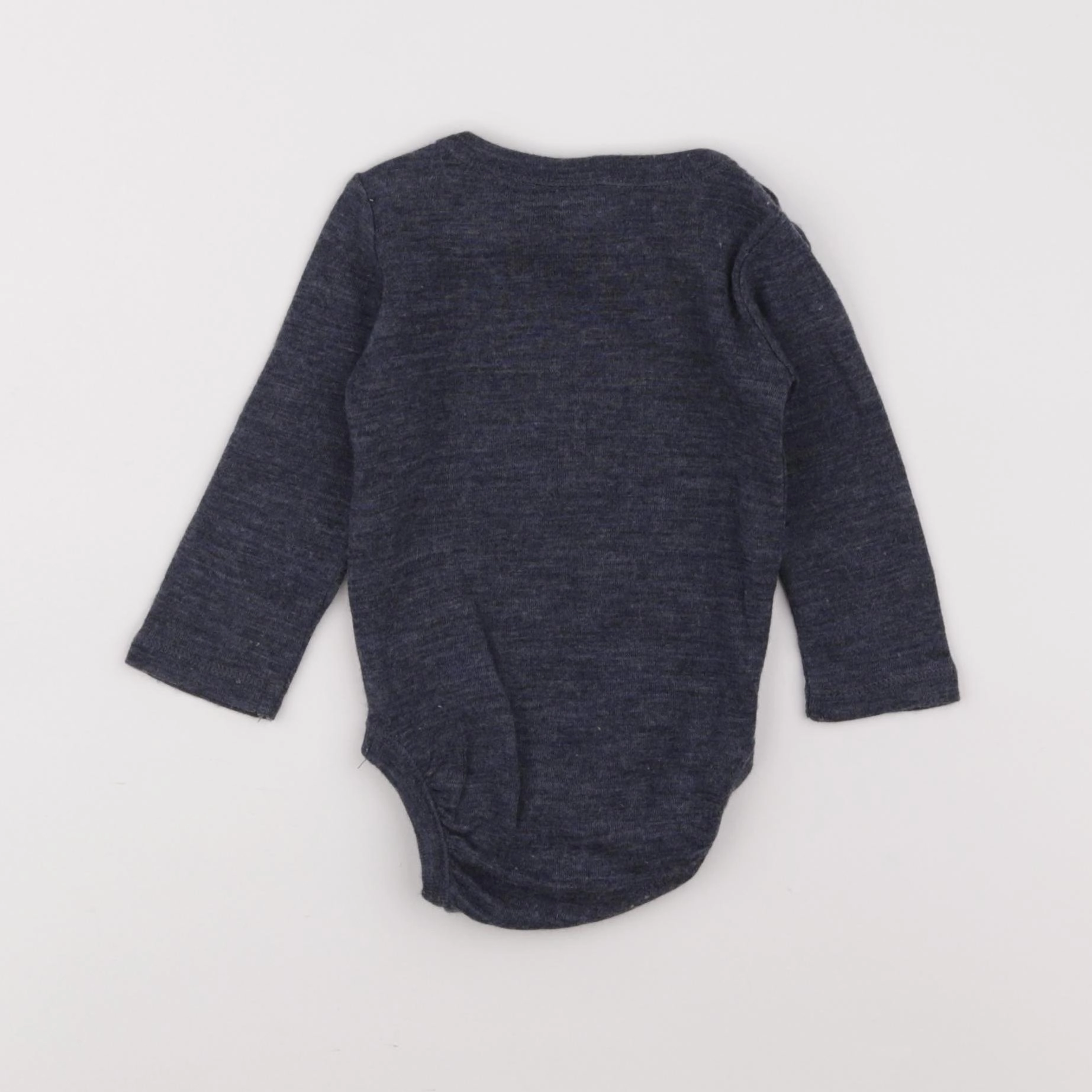 H&M - body bleu - 3 mois