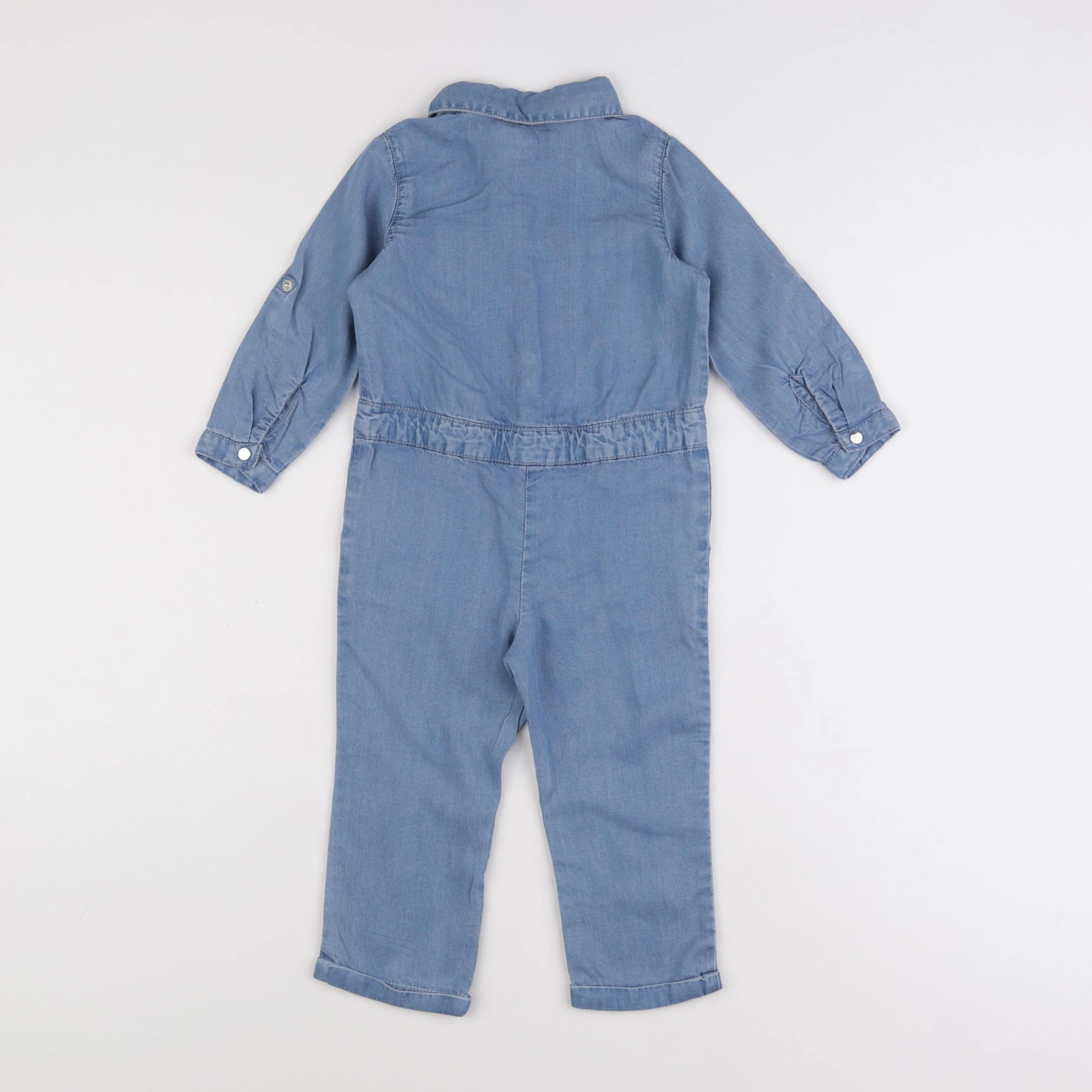 Vertbaudet - combinaison bleu - 2 ans