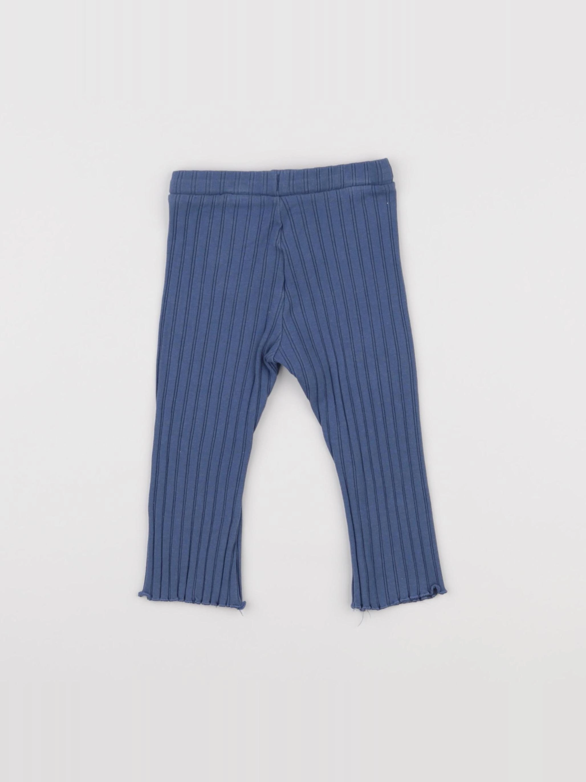 Boutchou - legging bleu - 9 mois
