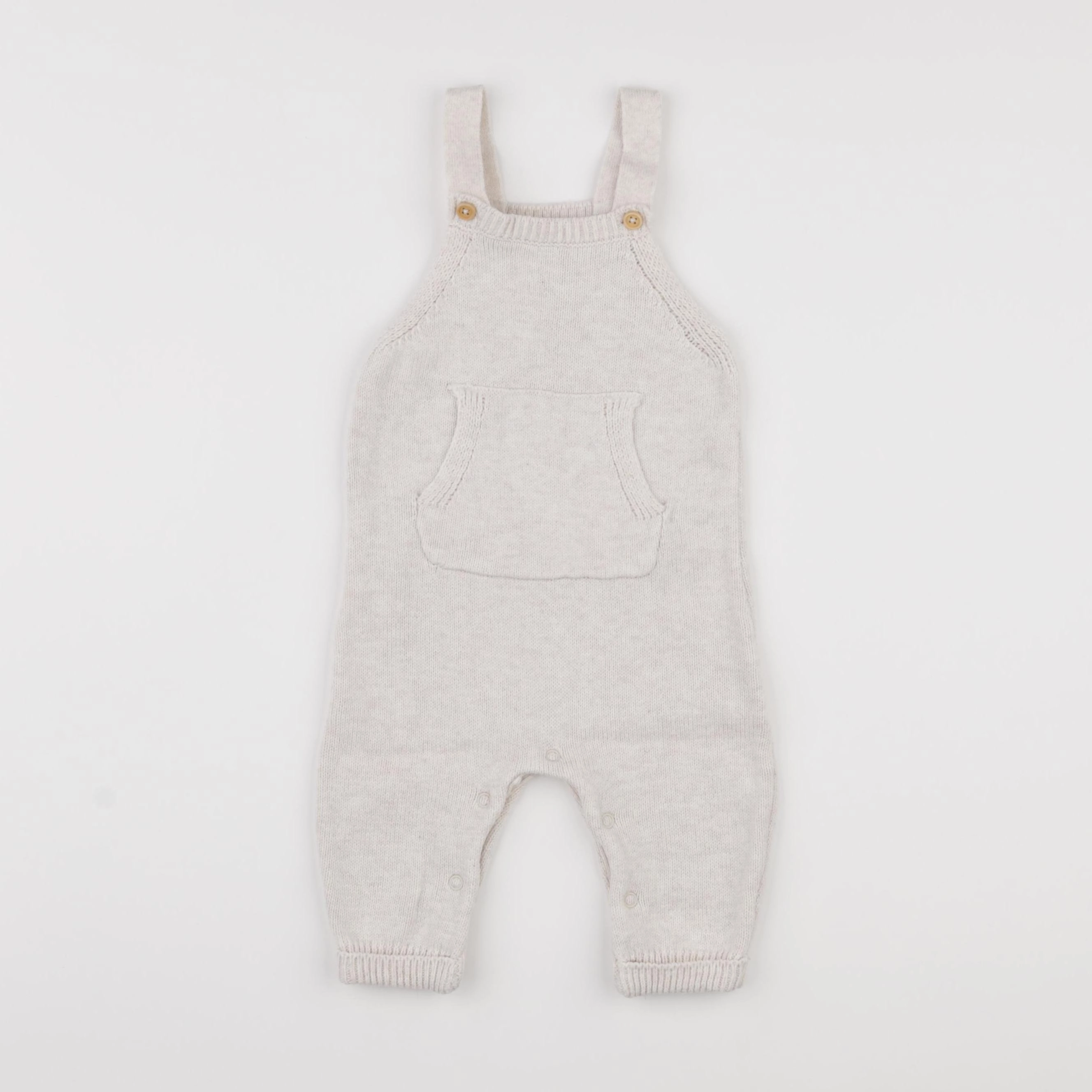 Mango - salopette beige - 6/9 mois