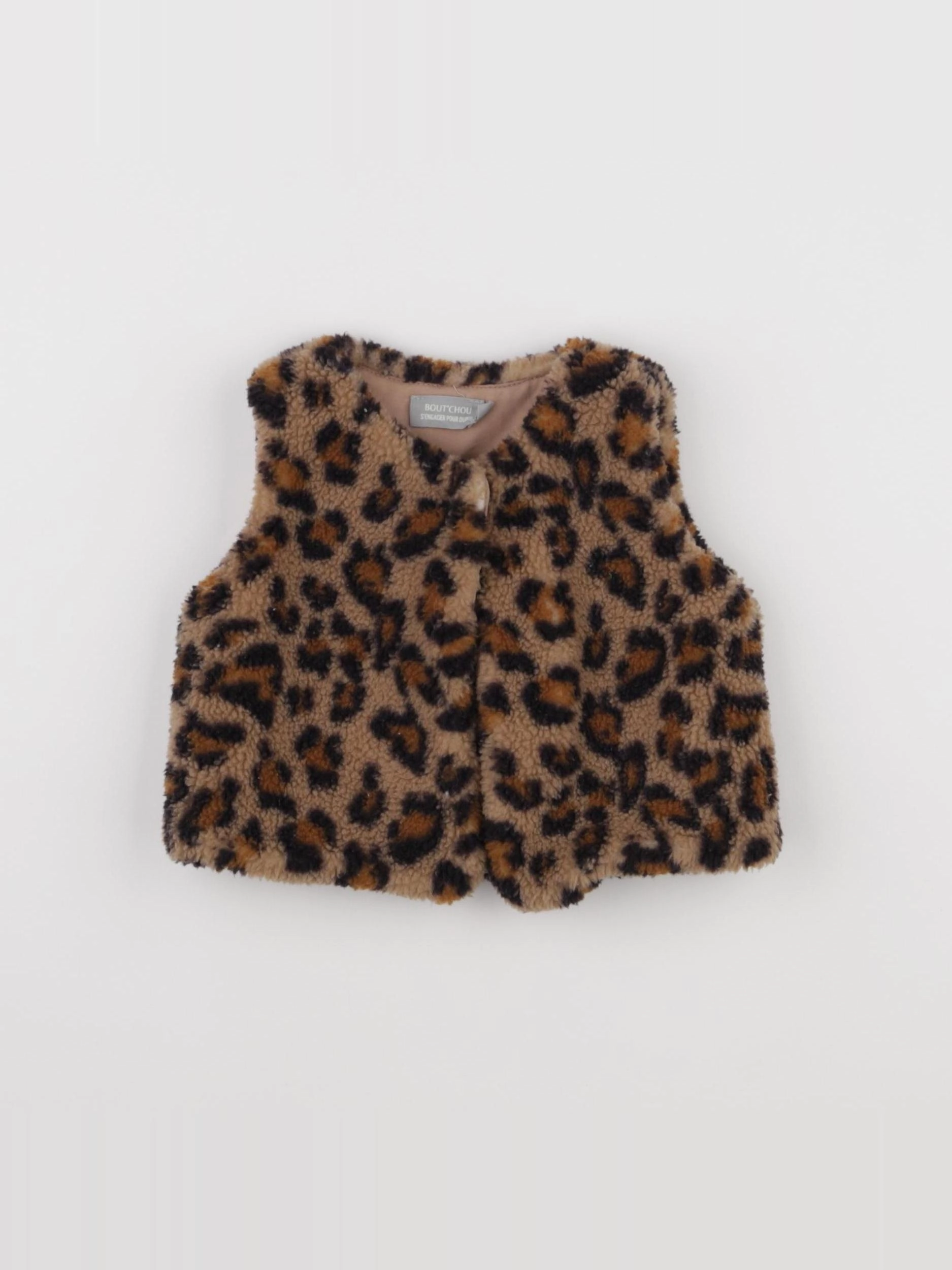 Boutchou - gilet marron - 9 mois